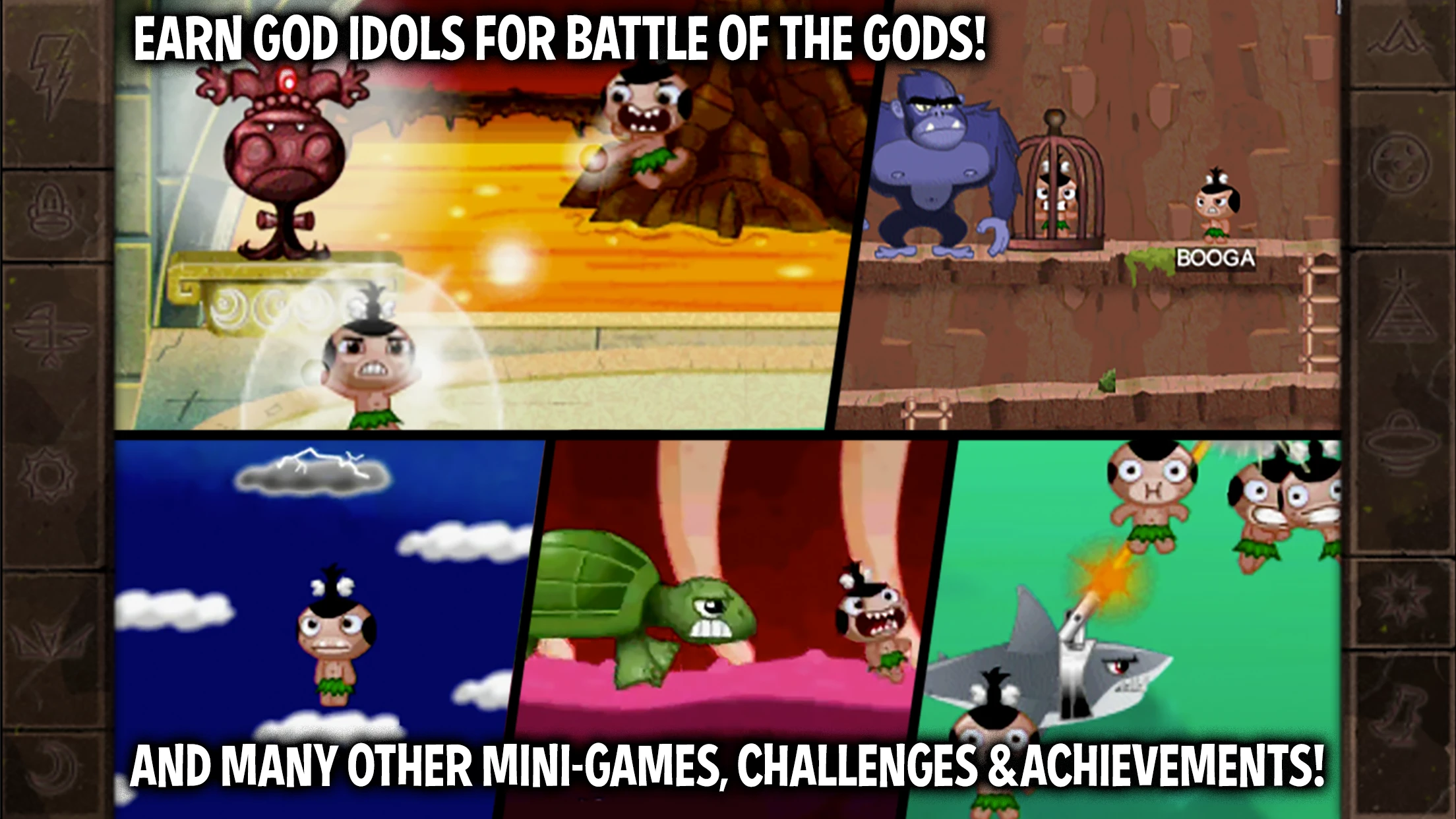 Pocket God app store screenshot 5 — Entertainment (iOS)