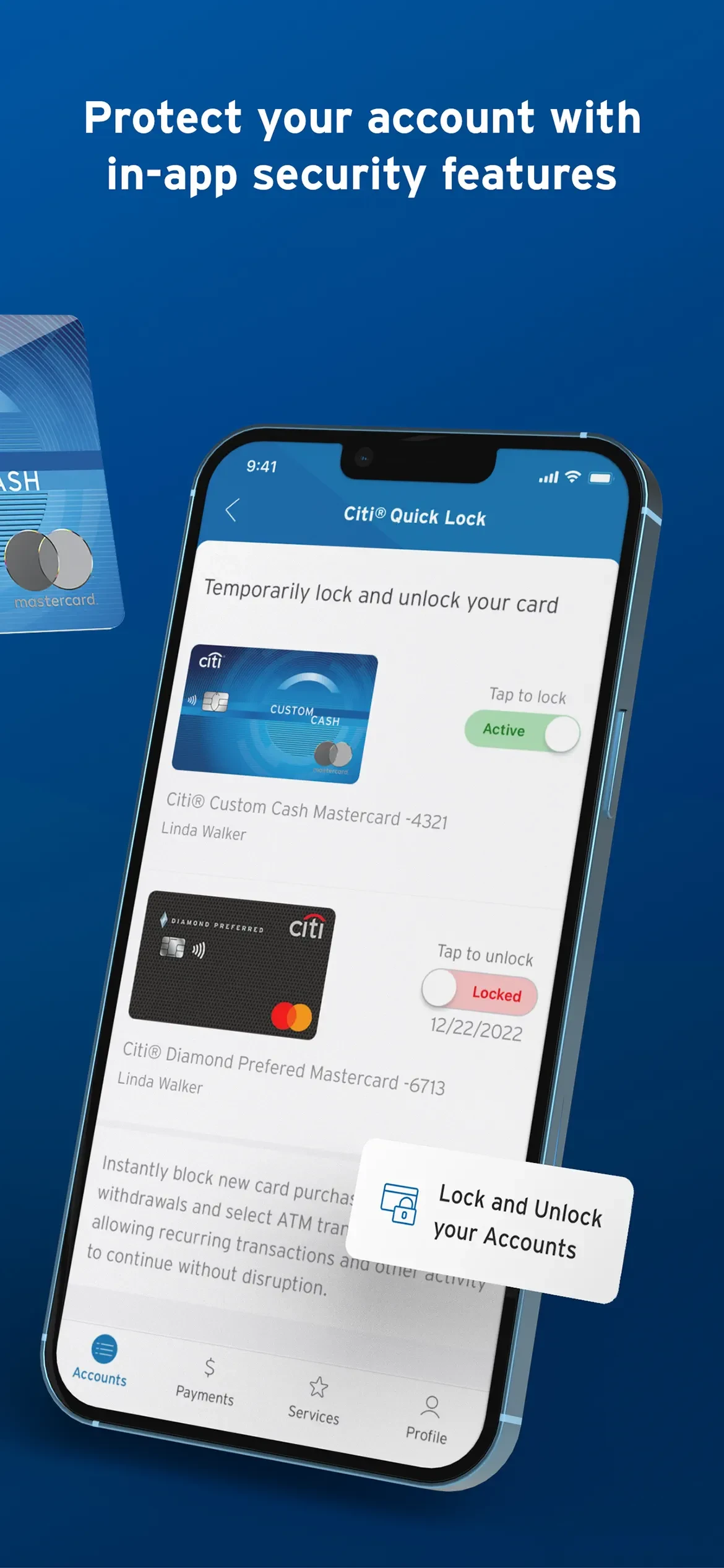 Citi Mobile® app store screenshot 3 — Finance (iOS)