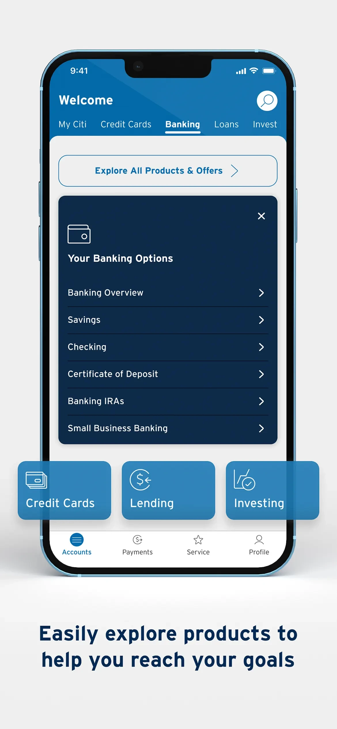 Citi Mobile® app store screenshot 7 — Finance (iOS)