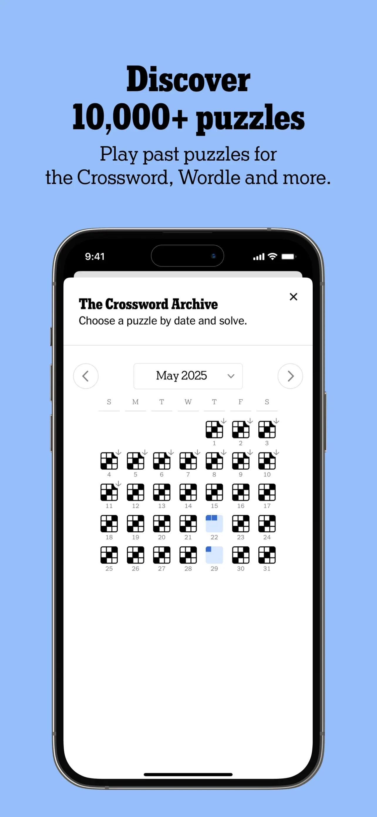 NYT Games: Wordle & Crossword app store screenshot 8 — Games (iOS)
