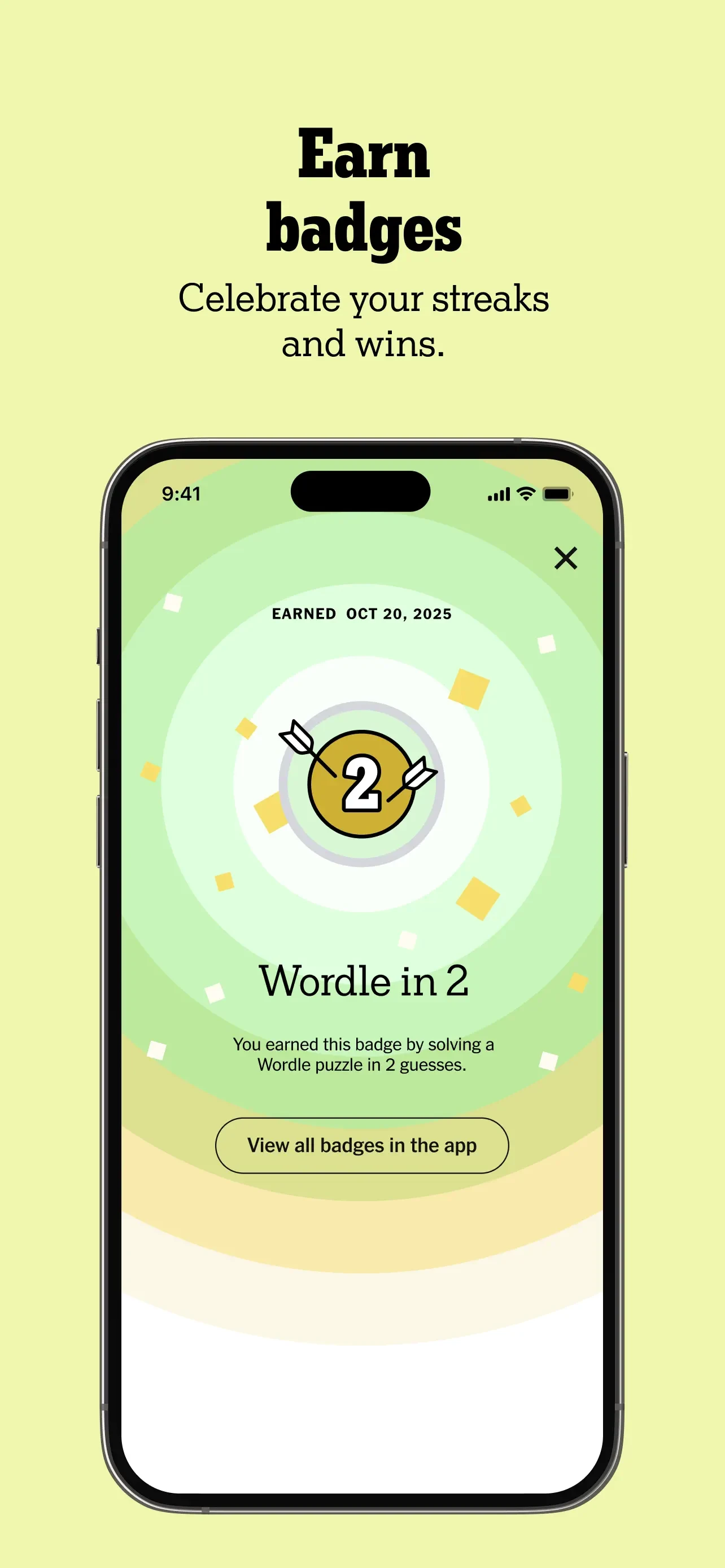 NYT Games: Wordle & Crossword app store screenshot 9 — Games (iOS)