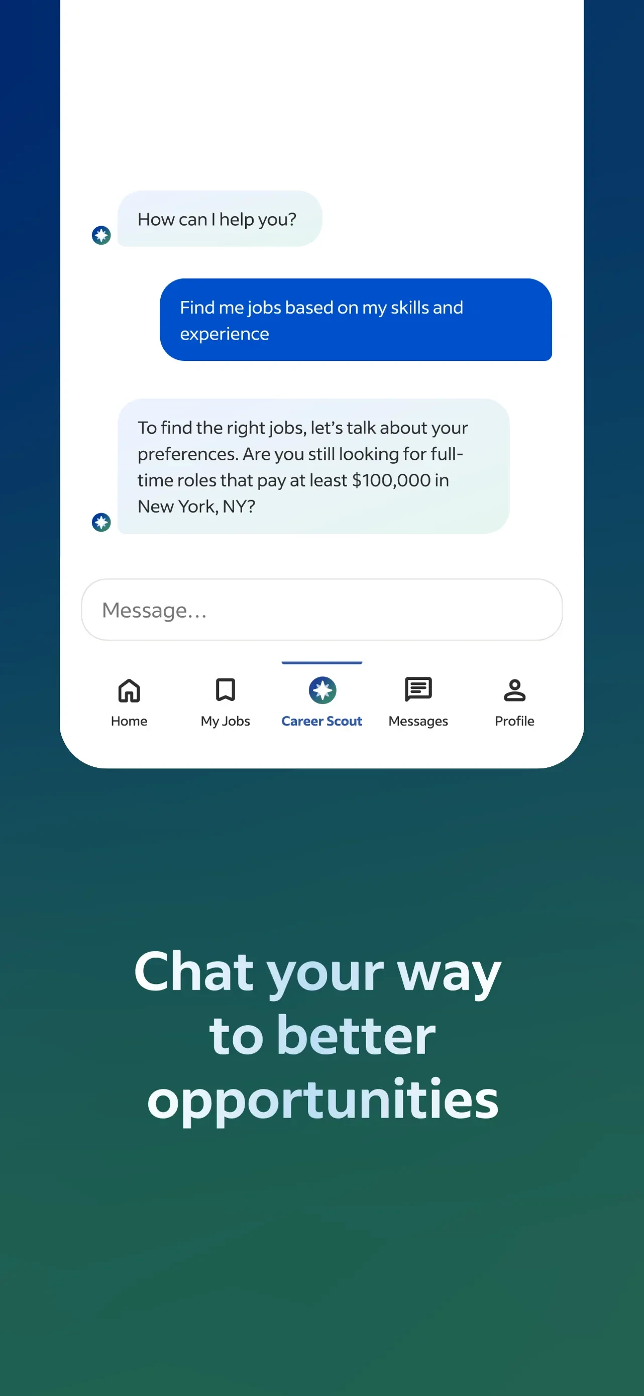 Indeed Job Search app store screenshot 3 — Business (iOS)