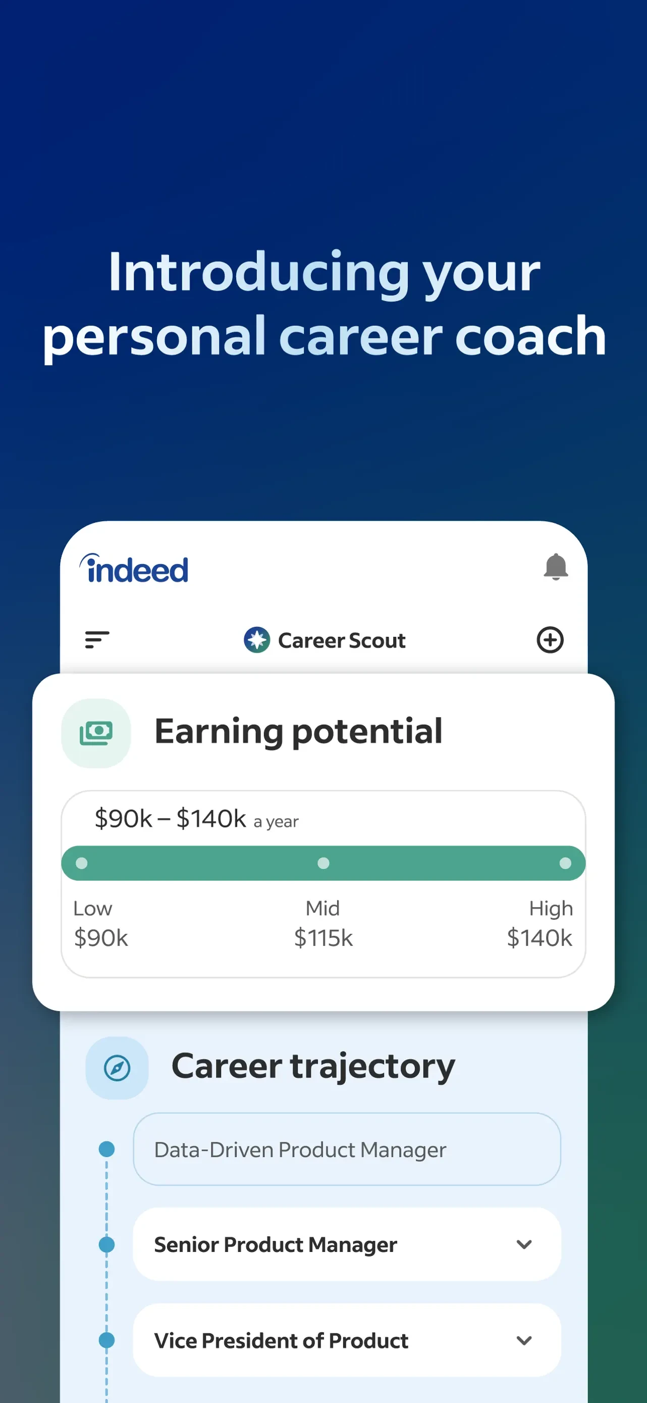 Indeed Job Search app store screenshot 4 — Business (iOS)