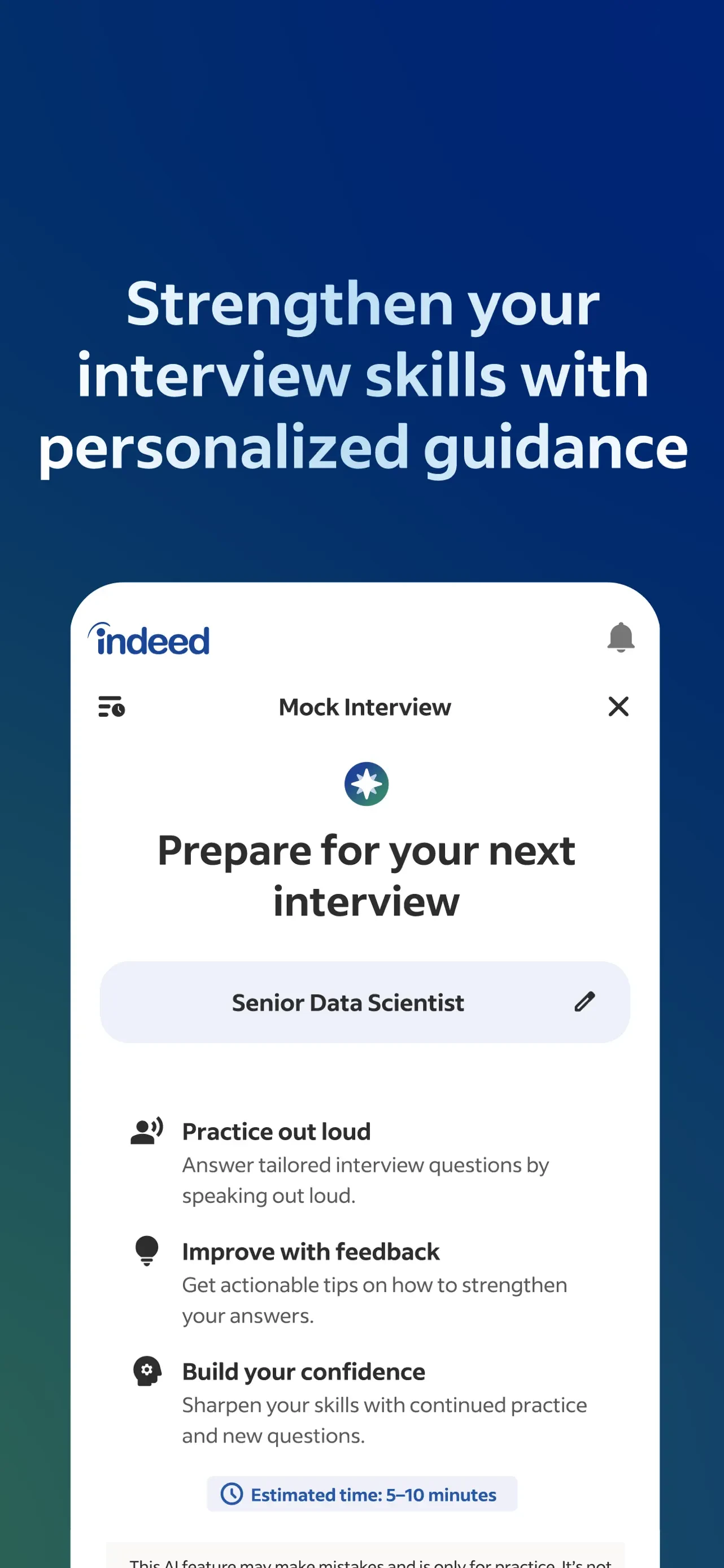 Indeed Job Search app store screenshot 6 — Business (iOS)