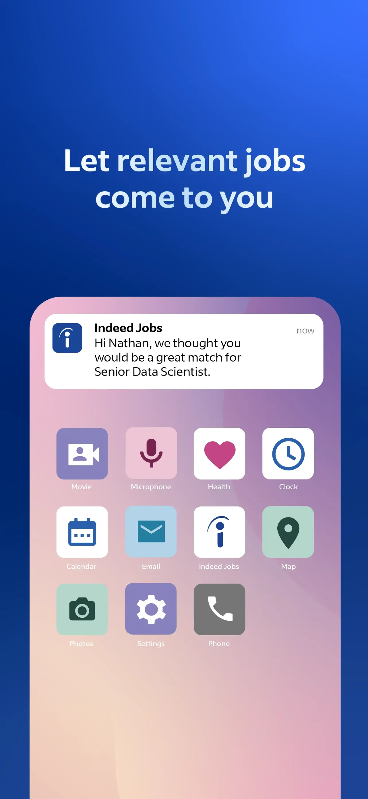 Indeed Job Search app store screenshot 8 — Business (iOS)