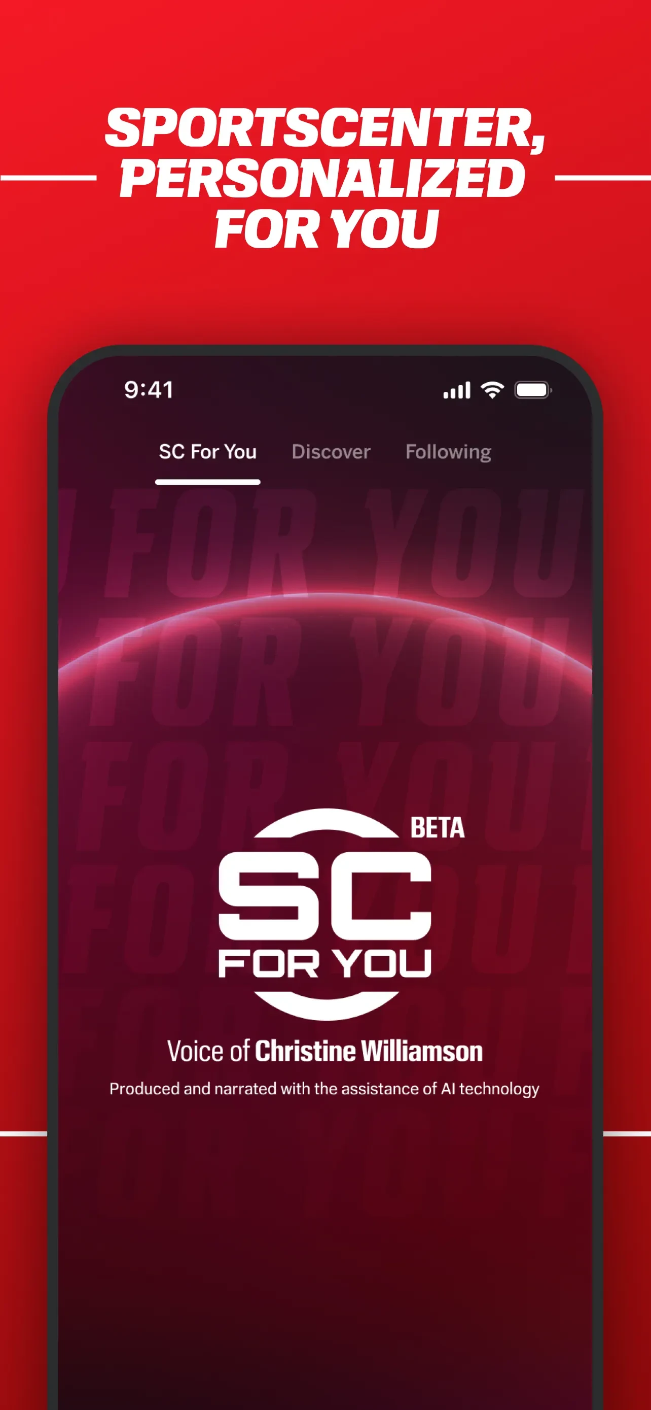 ESPN: Live Sports & Scores app store screenshot 3 — Sports (iOS)