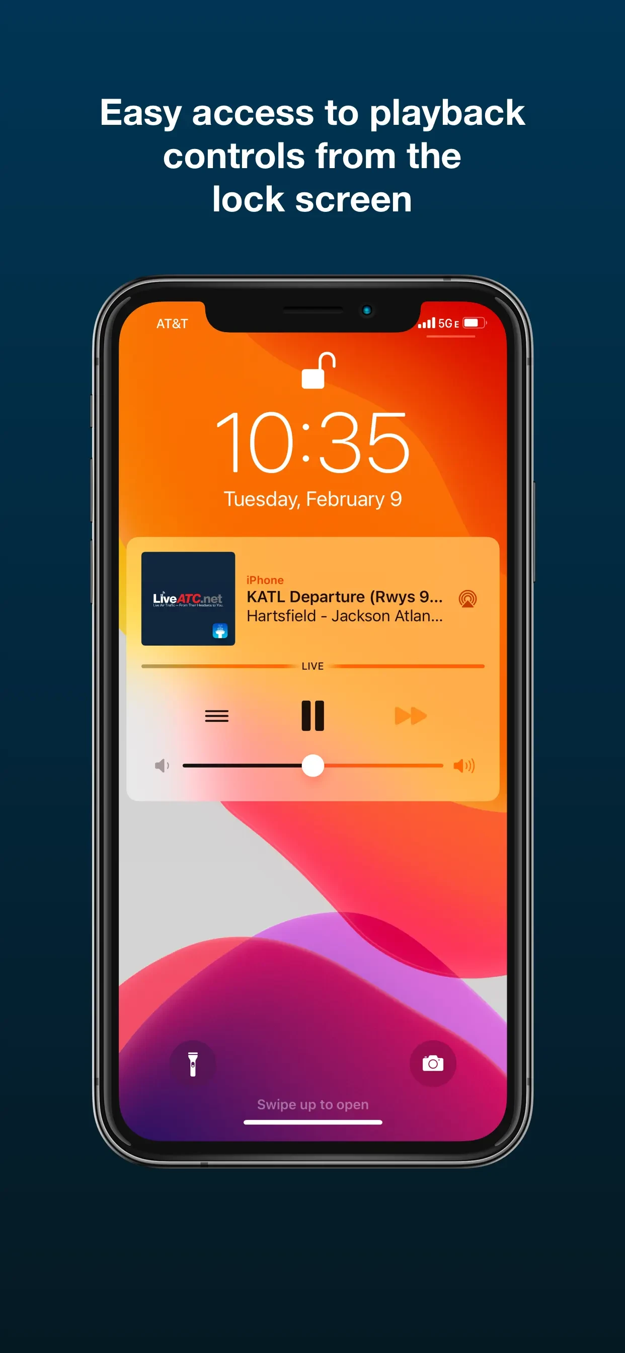 LiveATC Air Radio app store screenshot 5 — Travel (iOS)