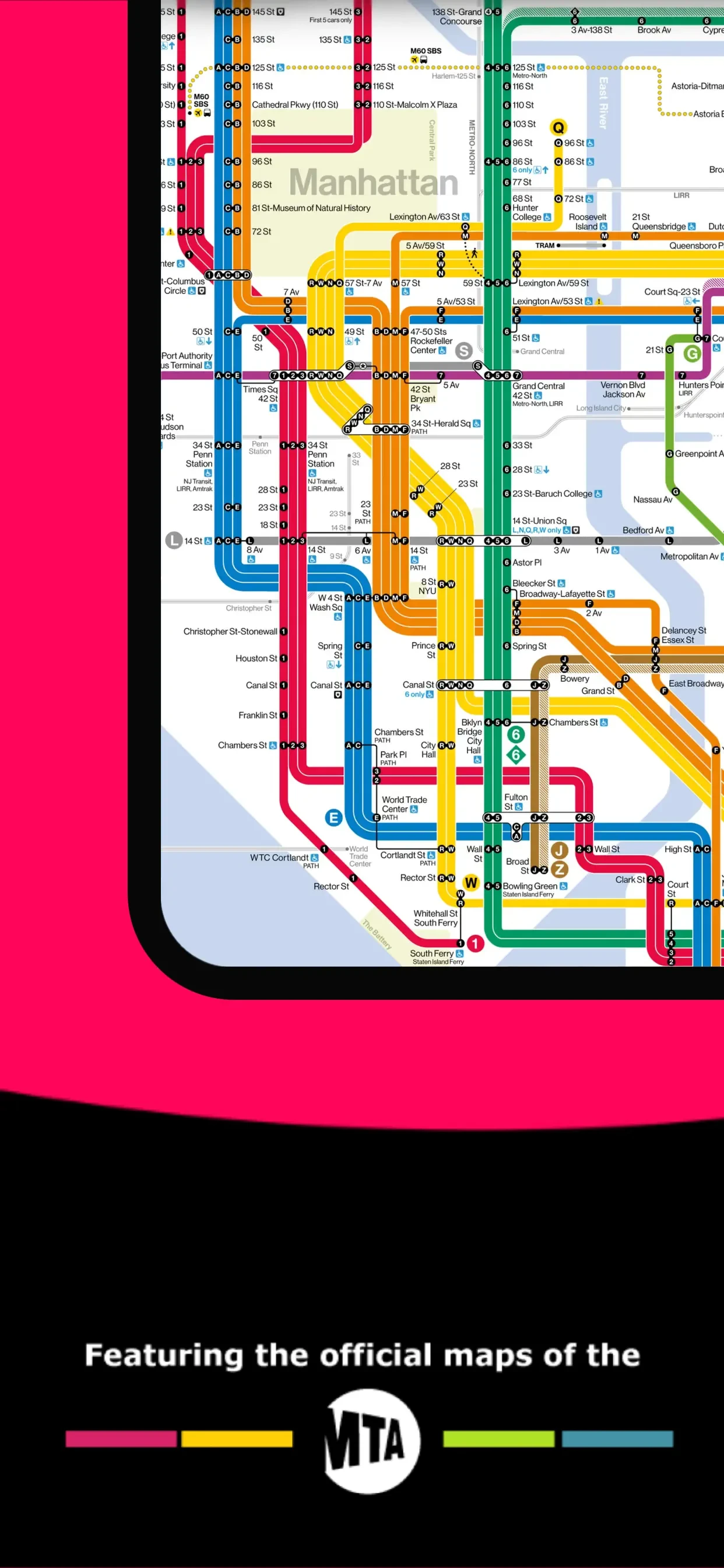 Exit Strategy NYC Subway Map app store screenshot 3 — Unknown (iOS)