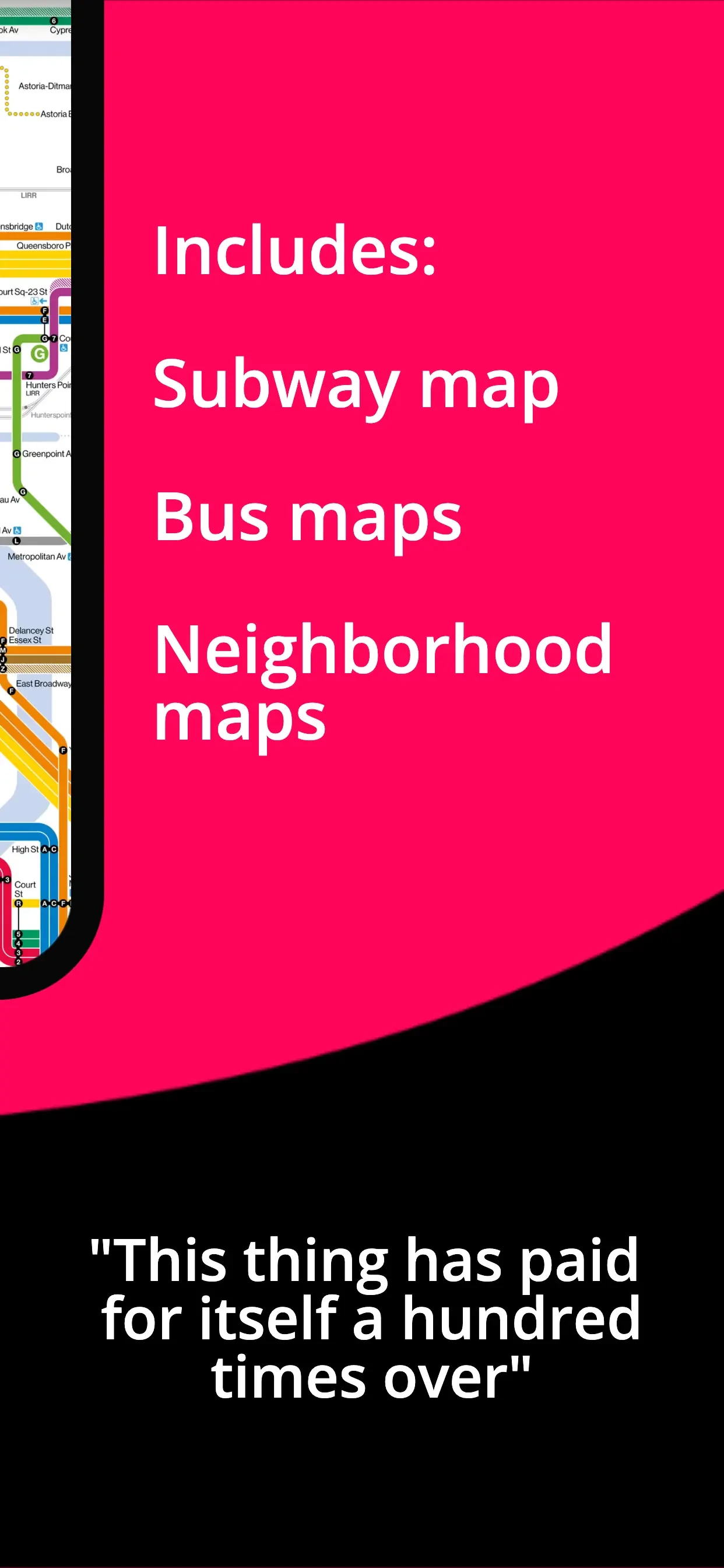 Exit Strategy NYC Subway Map app store screenshot 4 — Unknown (iOS)