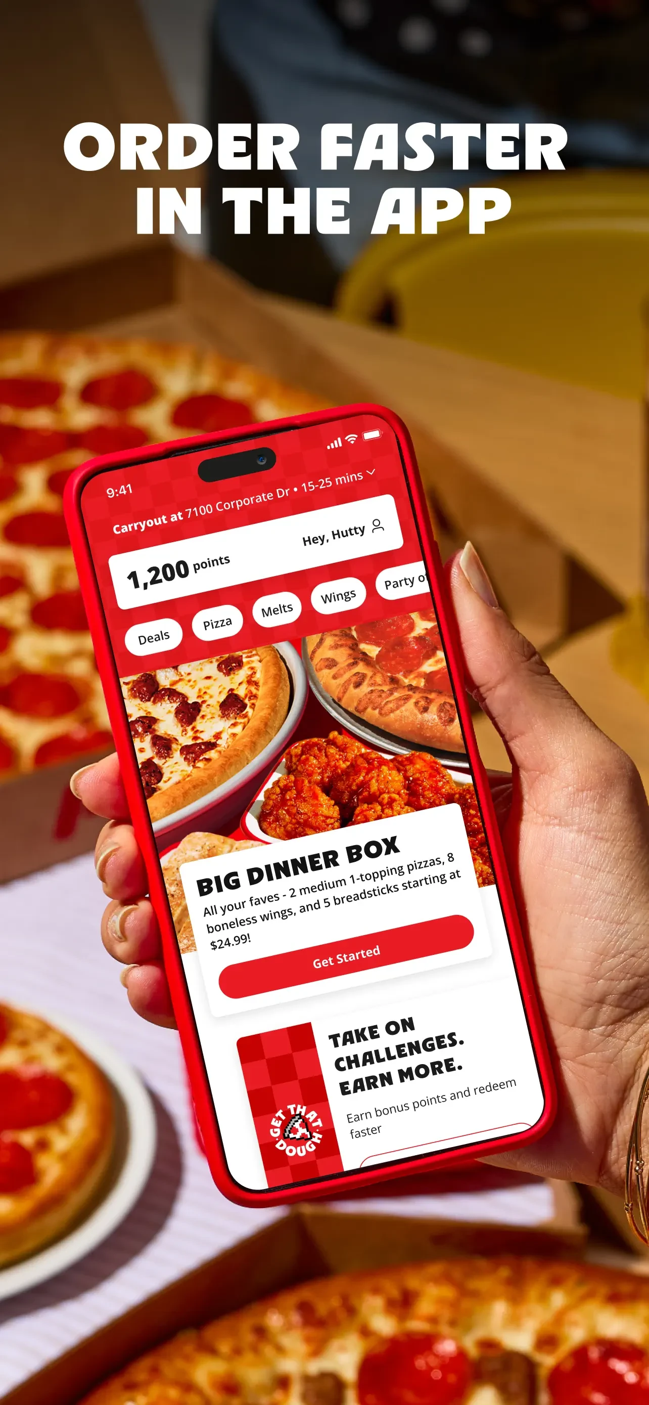Pizza Hut - Delivery & Takeout app store screenshot 1 — Food & Drink (iOS)