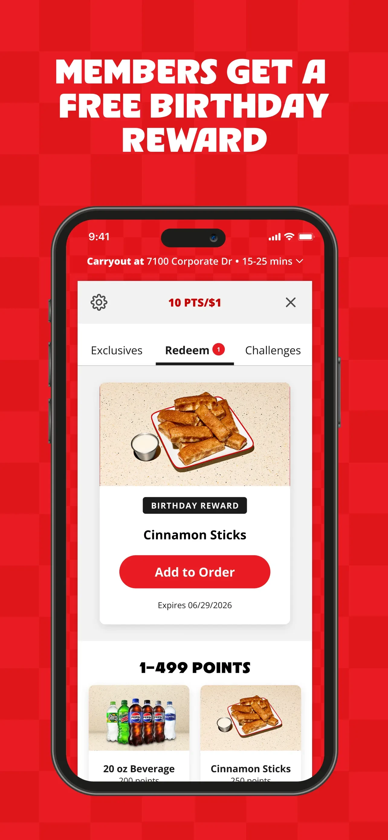Pizza Hut - Delivery & Takeout app store screenshot 6 — Food & Drink (iOS)