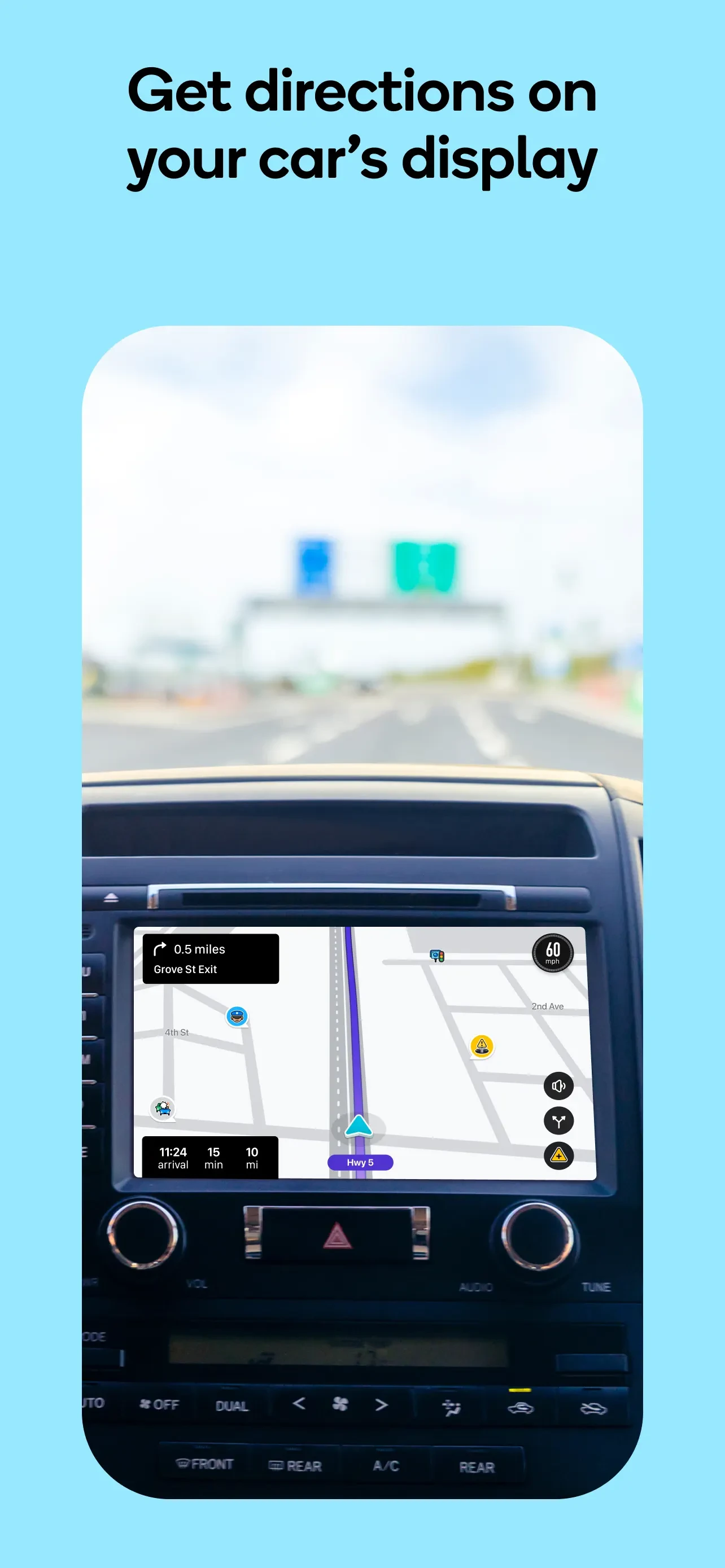 Waze Navigation & Live Traffic app store screenshot 6 — Unknown (iOS)