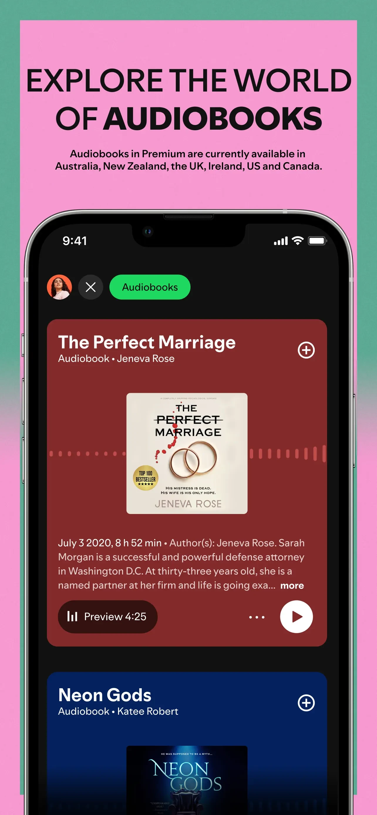 Spotify: Music and Podcasts app store screenshot 6 — Music (iOS)