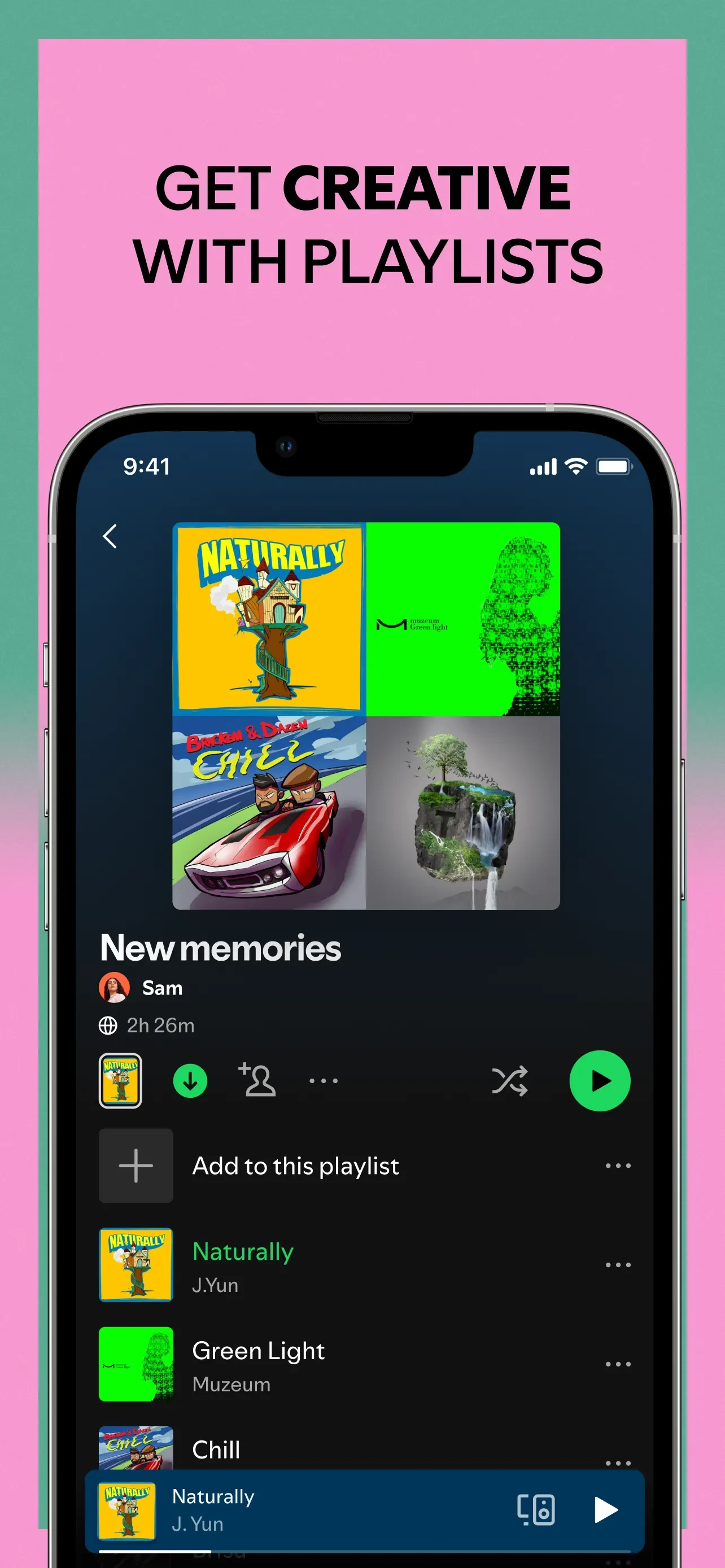 Spotify: Music and Podcasts app store screenshot 9 — Music (iOS)