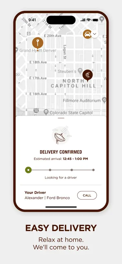 Chipotle app store screenshot 1 — Food & Drink (iOS)