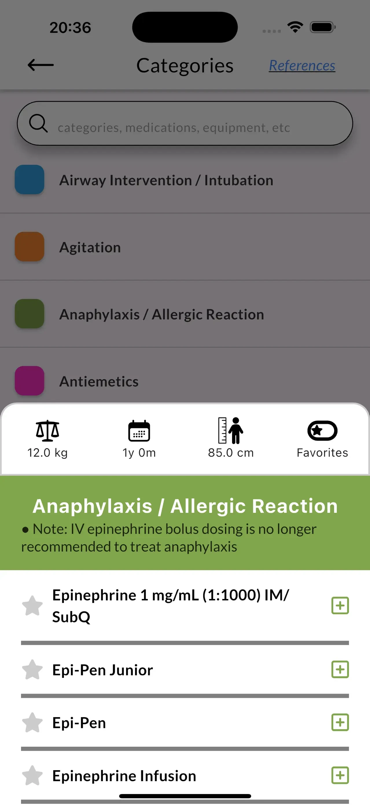 Pedi STAT app store screenshot 3 — Medical (iOS)