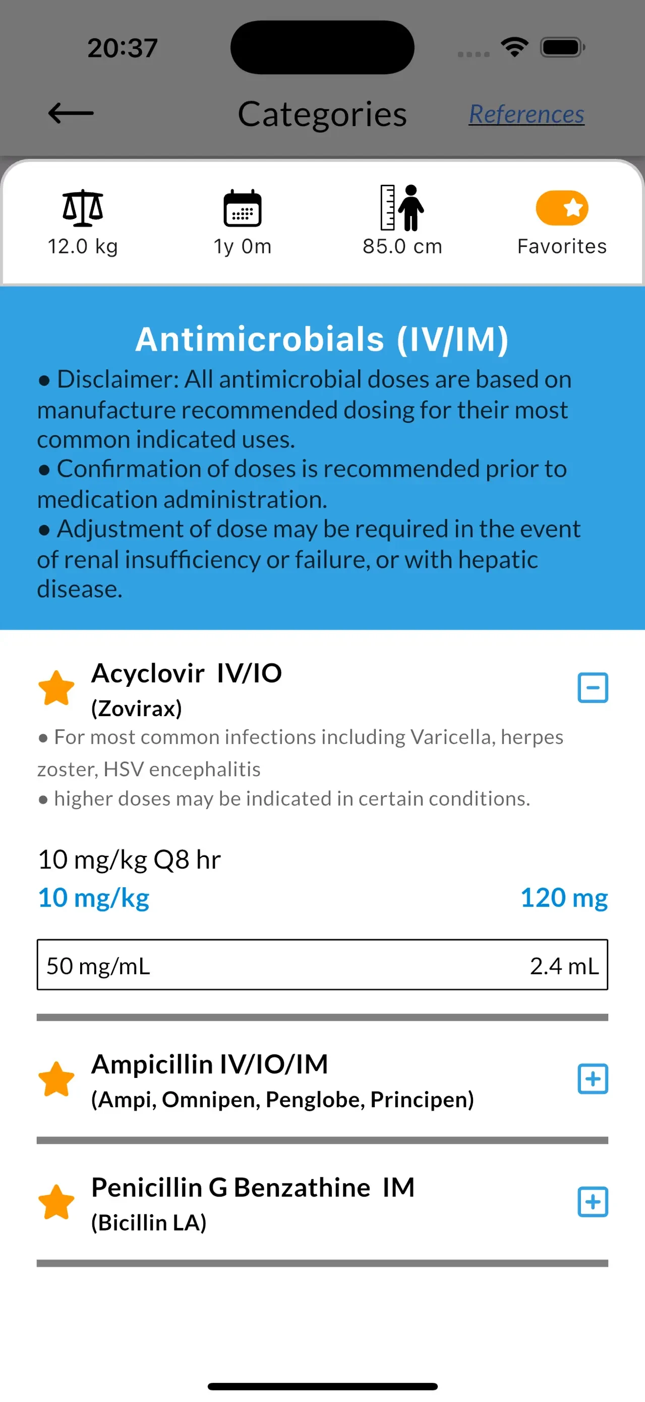 Pedi STAT app store screenshot 6 — Medical (iOS)