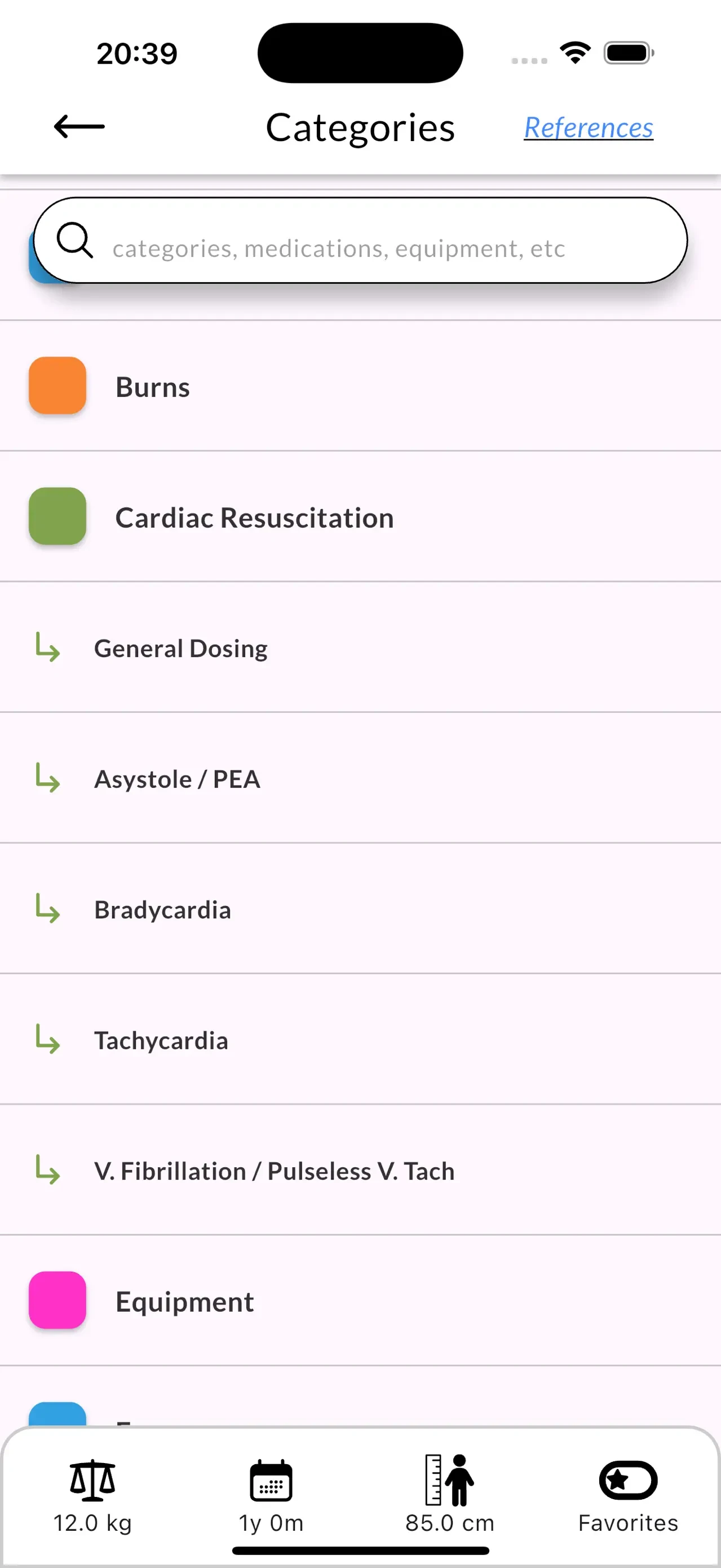 Pedi STAT app store screenshot 9 — Medical (iOS)