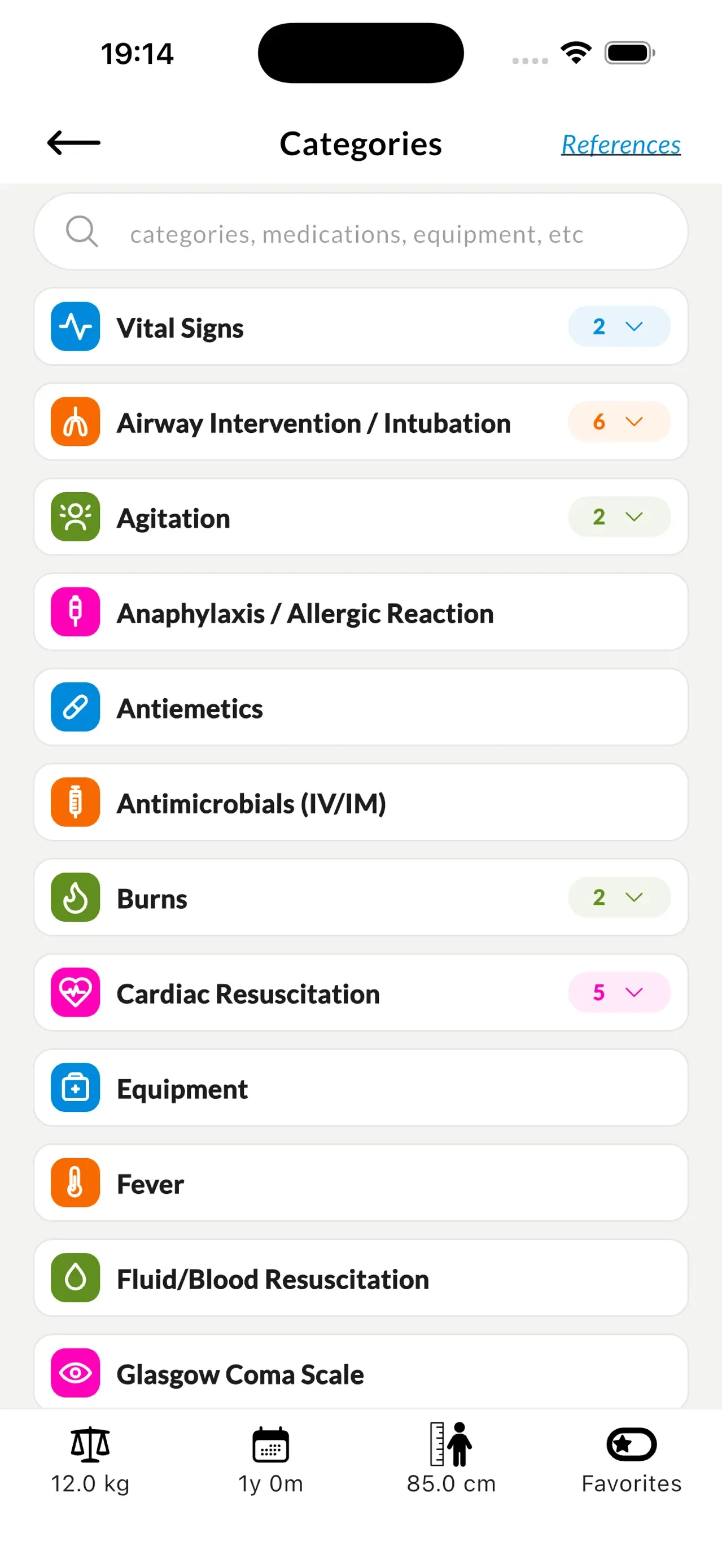 Pedi STAT app store screenshot 3 — Medical (iOS)