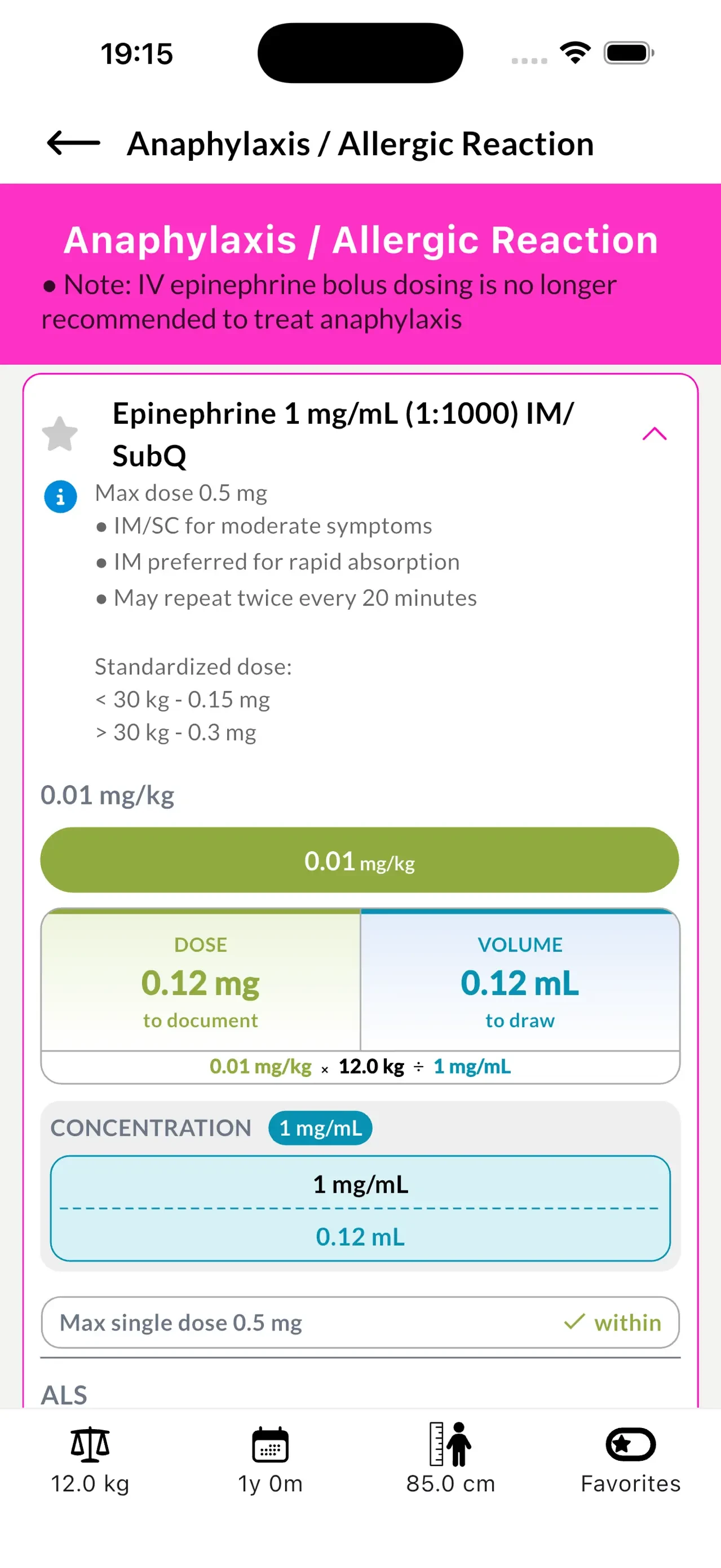 Pedi STAT app store screenshot 4 — Medical (iOS)