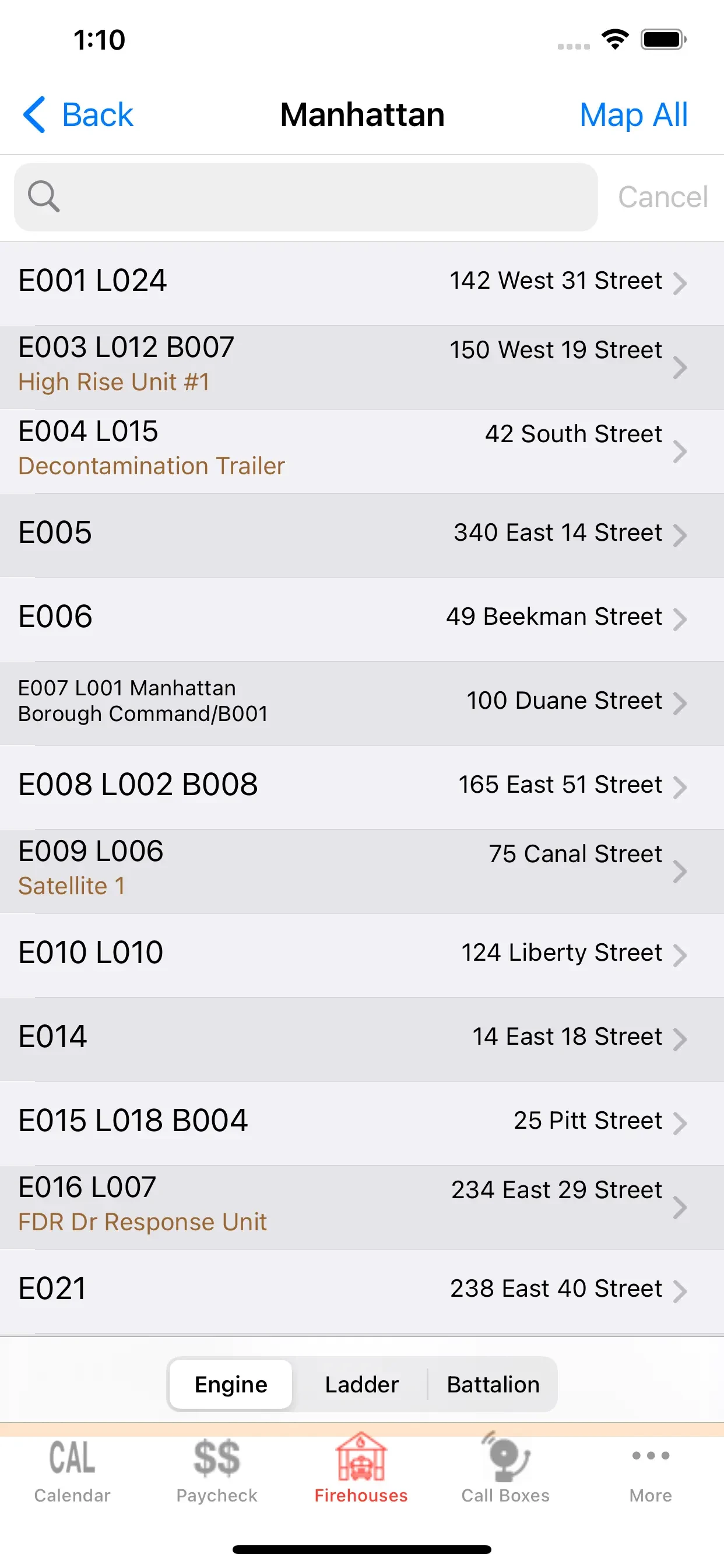 FDNY app store screenshot 9 — Unknown (iOS)