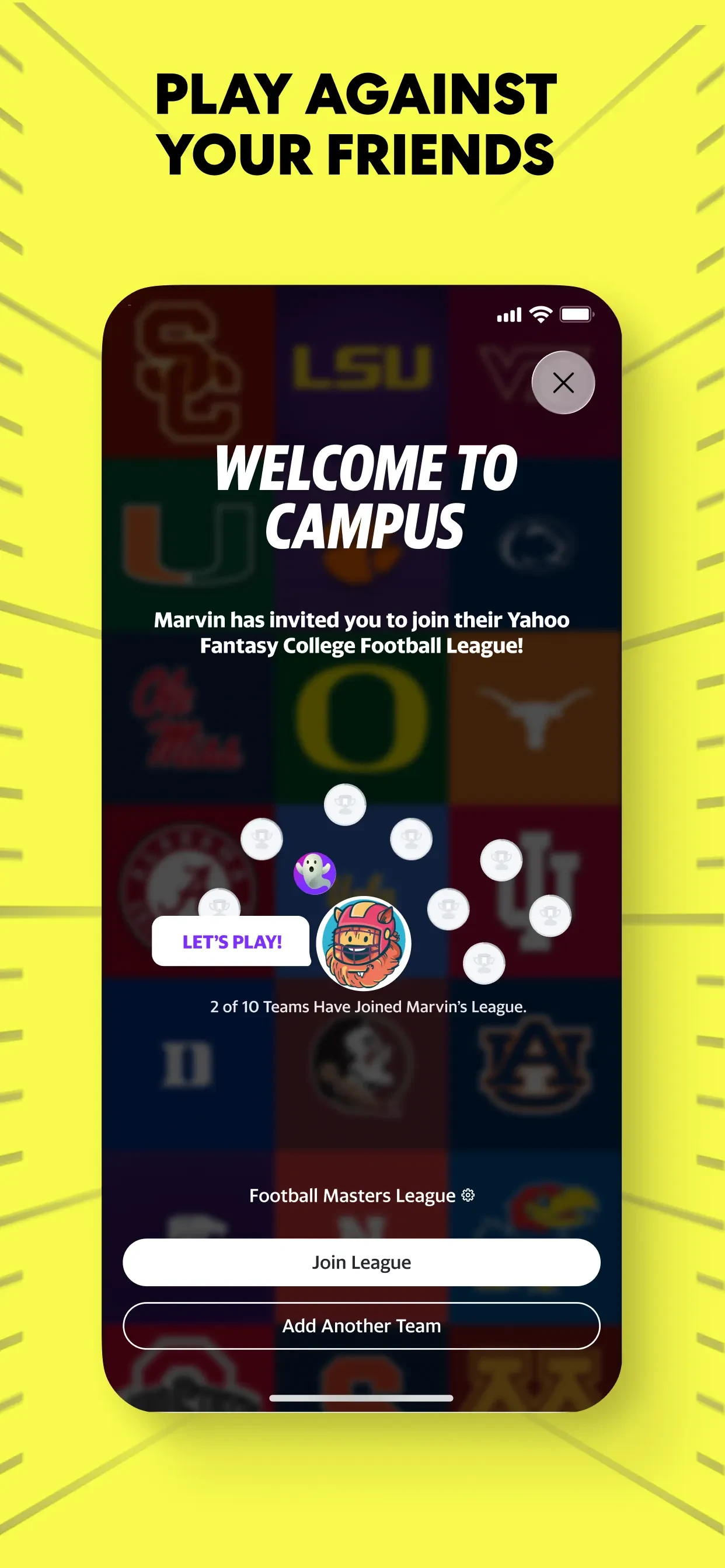 Yahoo Fantasy Sports: NFL, MLB app store screenshot 3 — Unknown (iOS)