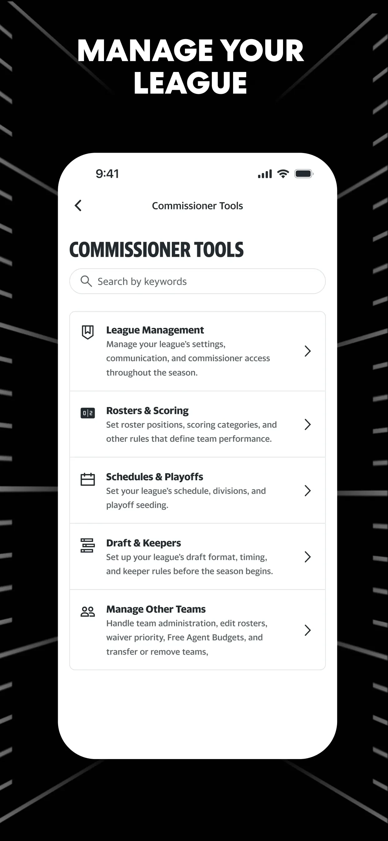 Yahoo Fantasy Sports: NFL, MLB app store screenshot 4 — Unknown (iOS)