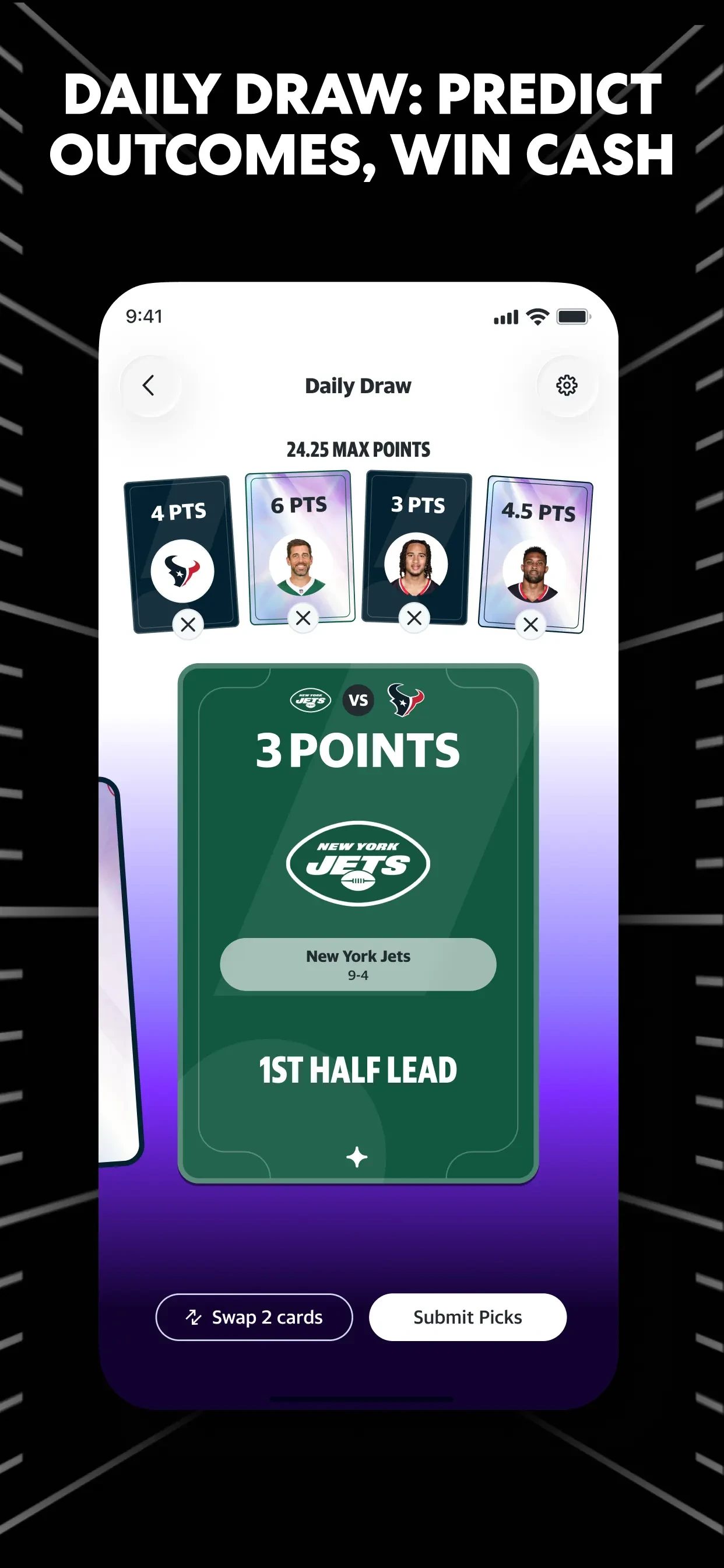 Yahoo Fantasy Sports: NFL, MLB app store screenshot 6 — Unknown (iOS)