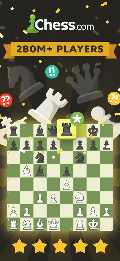 Chess.com - Play and Learn app store screenshot 1 — Games (iOS)