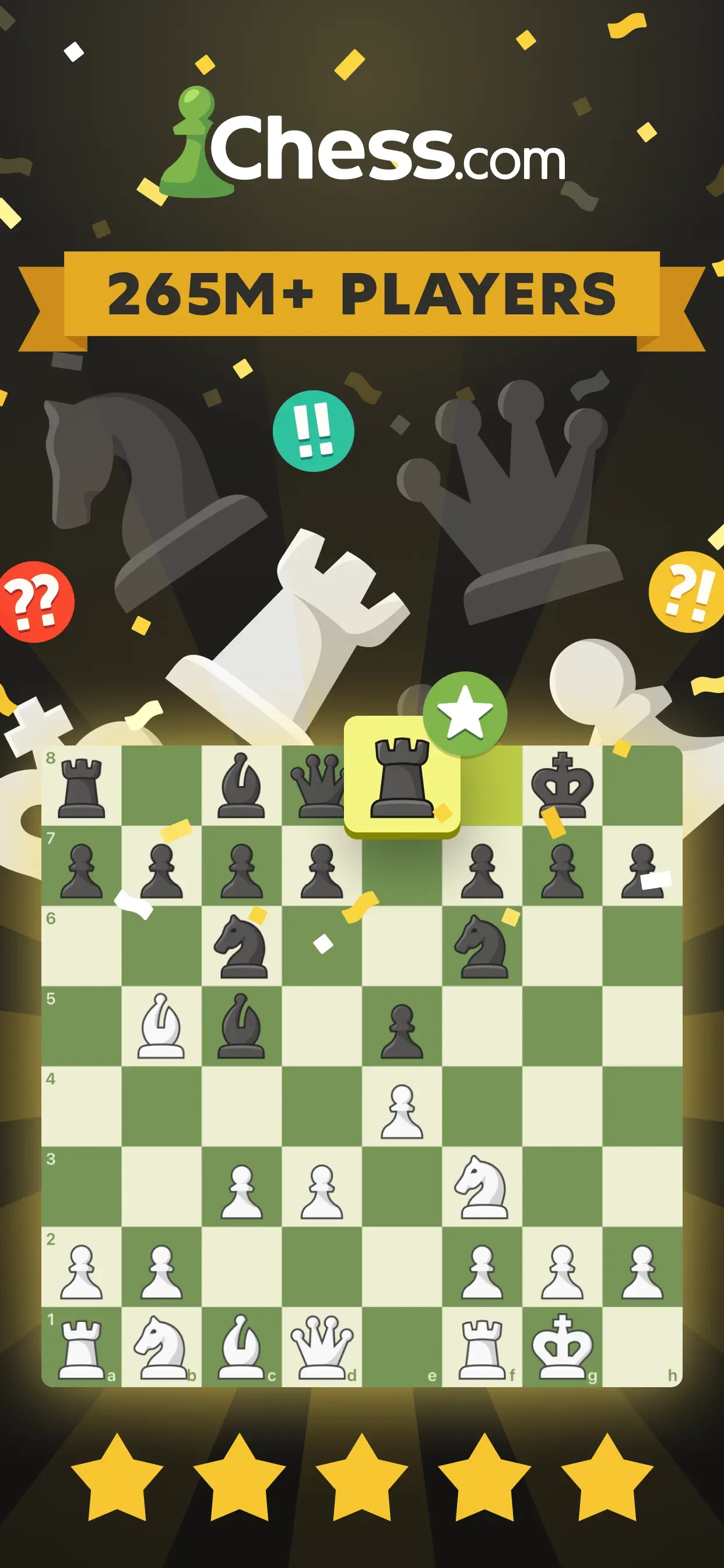 Chess.com - Play and Learn app store screenshot 1 — Games (iOS)