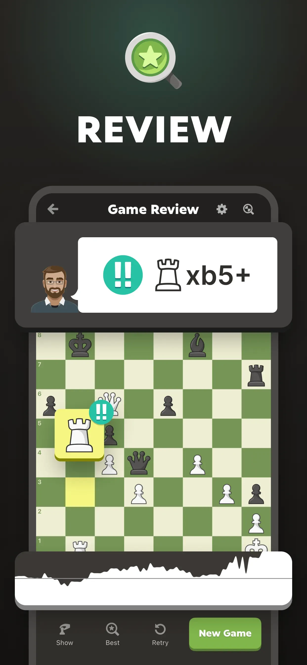 Chess.com - Play and Learn app store screenshot 5 — Games (iOS)