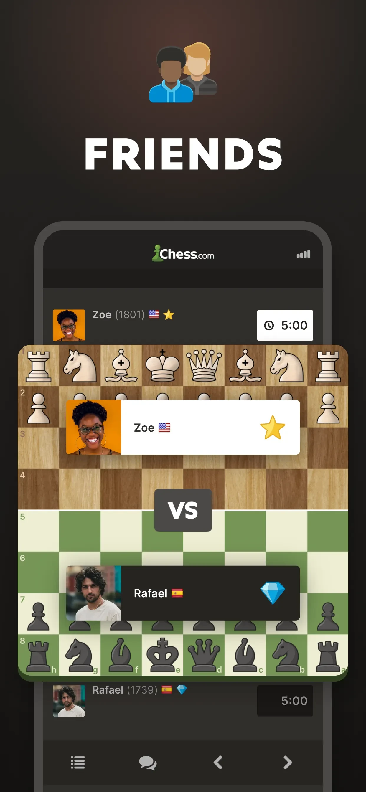 Chess.com - Play and Learn app store screenshot 6 — Games (iOS)