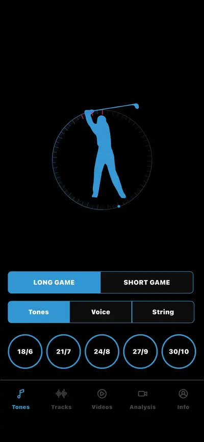 Tour Tempo app store screenshot 1 — Sports (iOS)