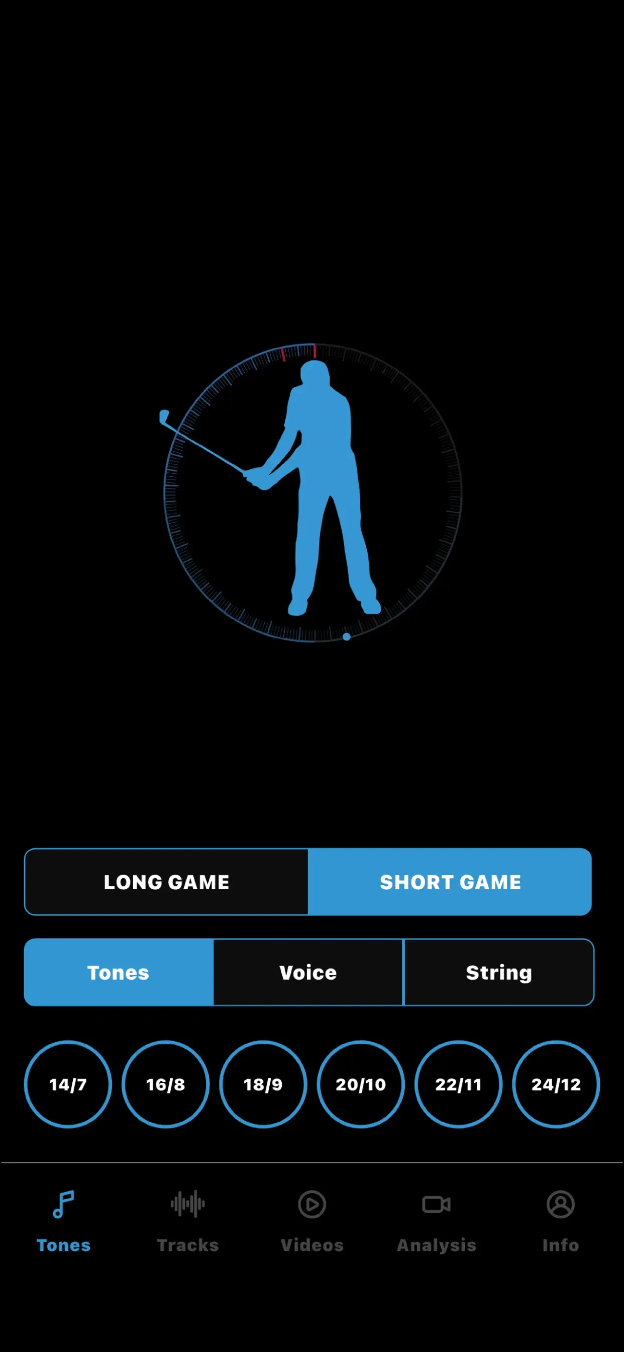 Tour Tempo app store screenshot 2 — Sports (iOS)