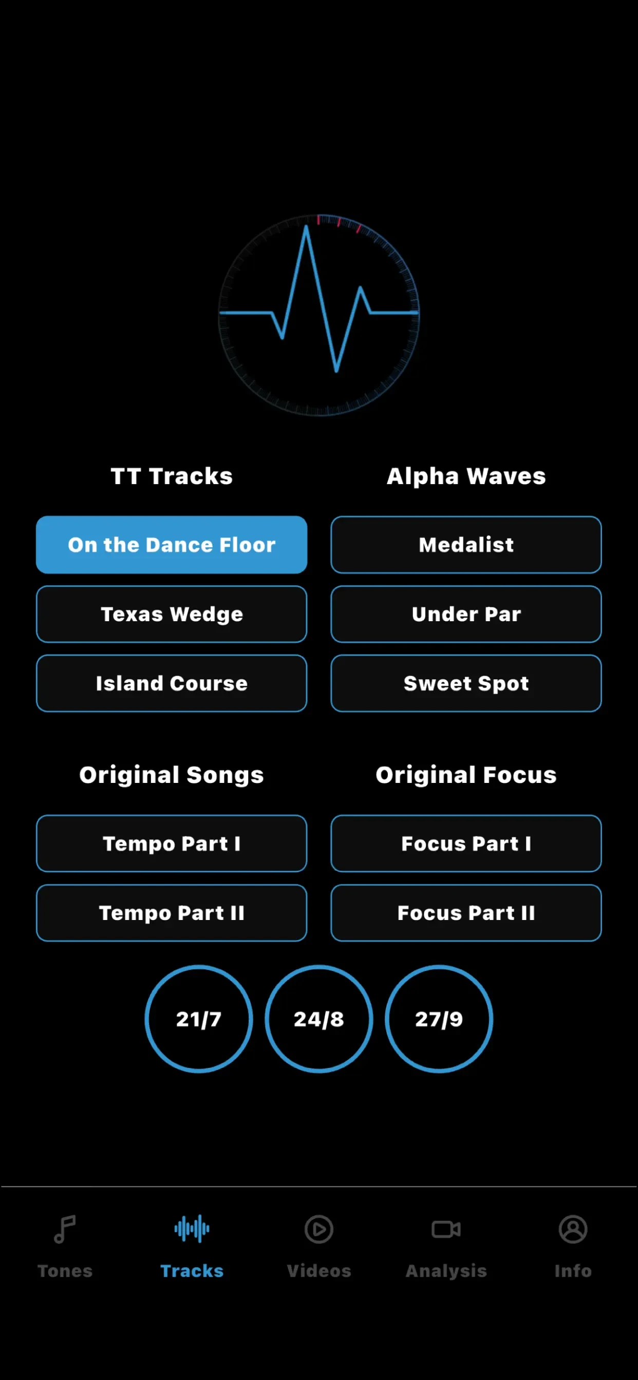 Tour Tempo app store screenshot 3 — Sports (iOS)