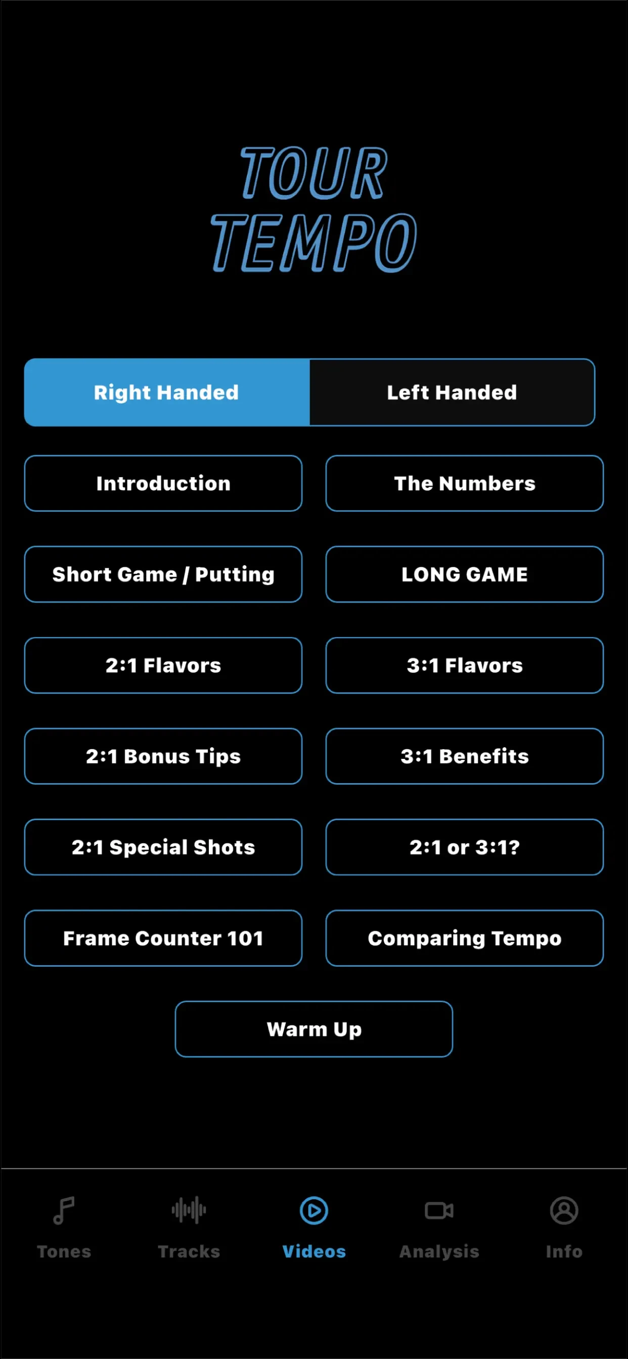 Tour Tempo app store screenshot 6 — Sports (iOS)