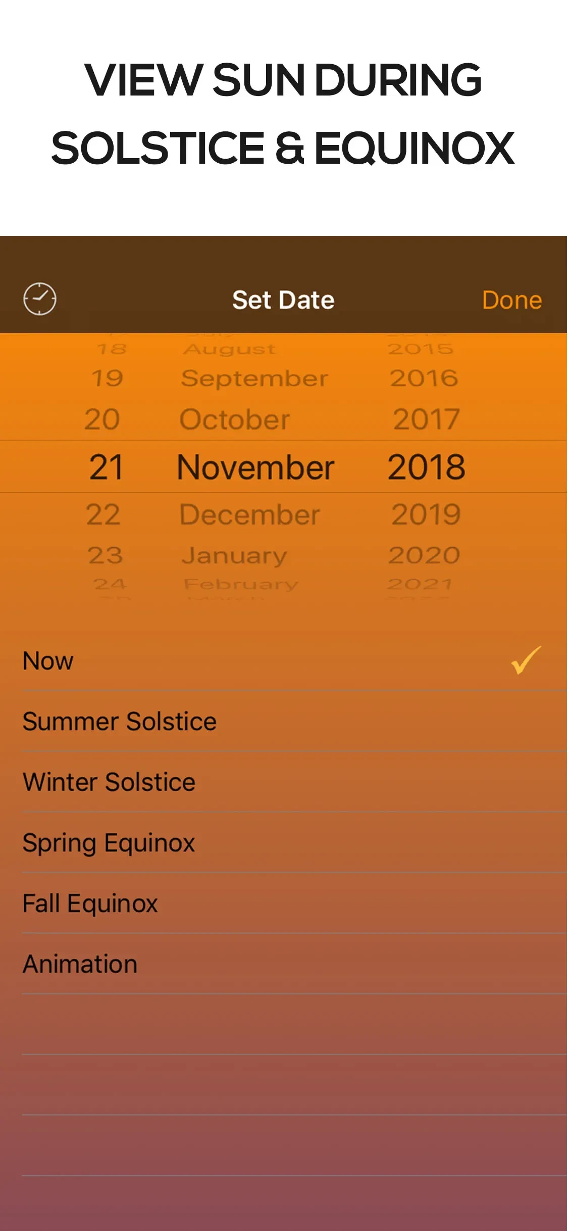 Sun Seeker - Sunlight Tracker app store screenshot 6 — Navigation (iOS)