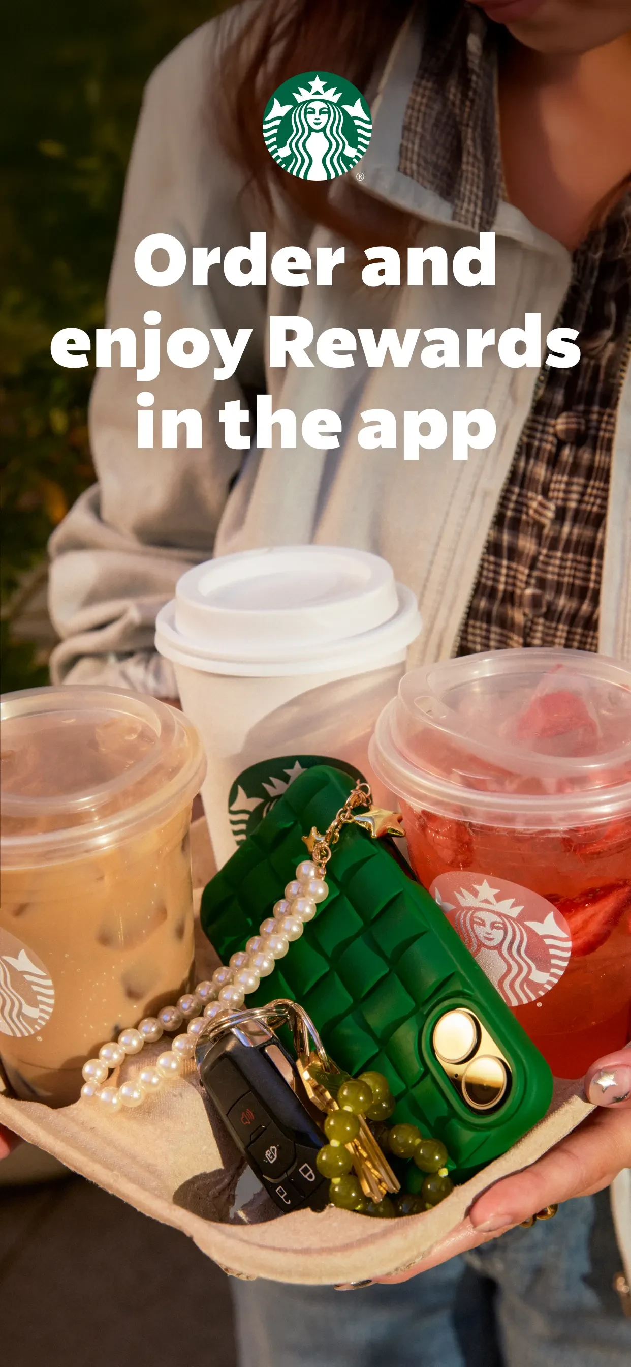 Starbucks app store screenshot 1 — Unknown (iOS)