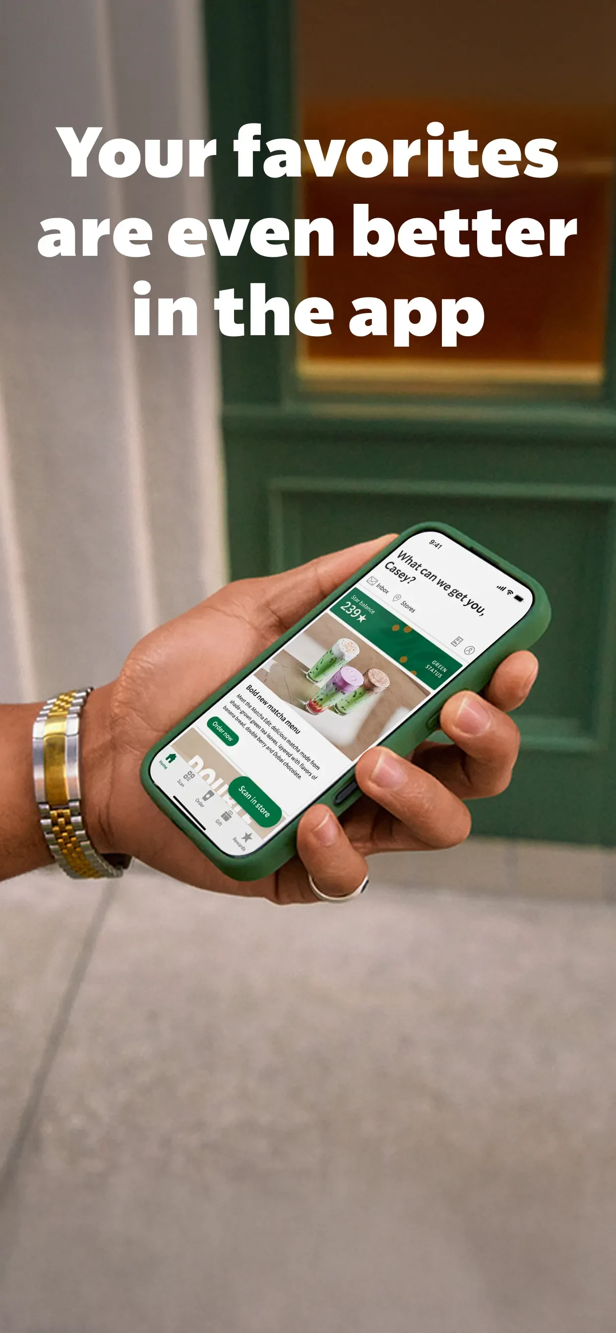 Starbucks app store screenshot 9 — Unknown (iOS)