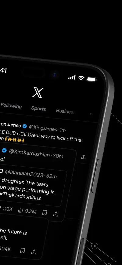 X app store screenshot 2 — News (iOS)