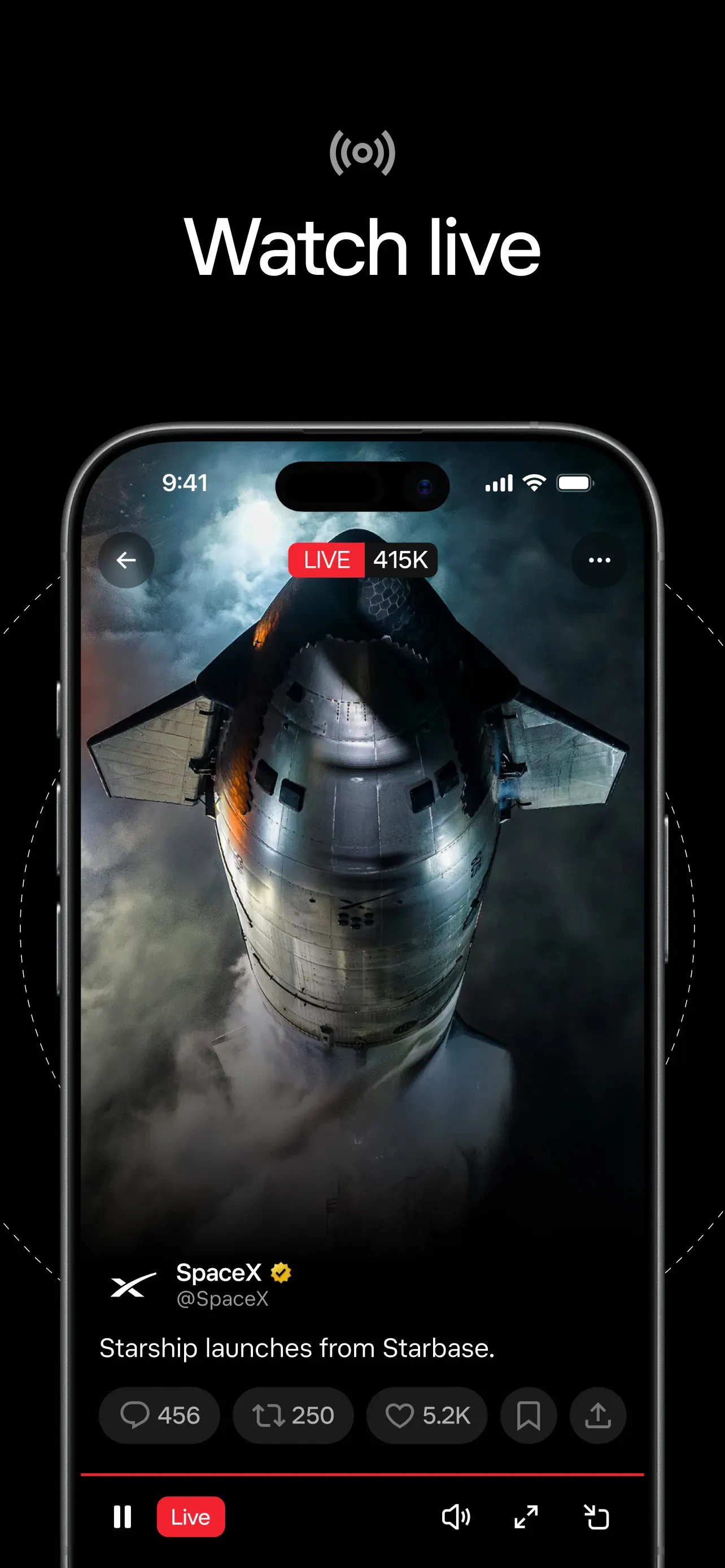 X app store screenshot 4 — News (iOS)