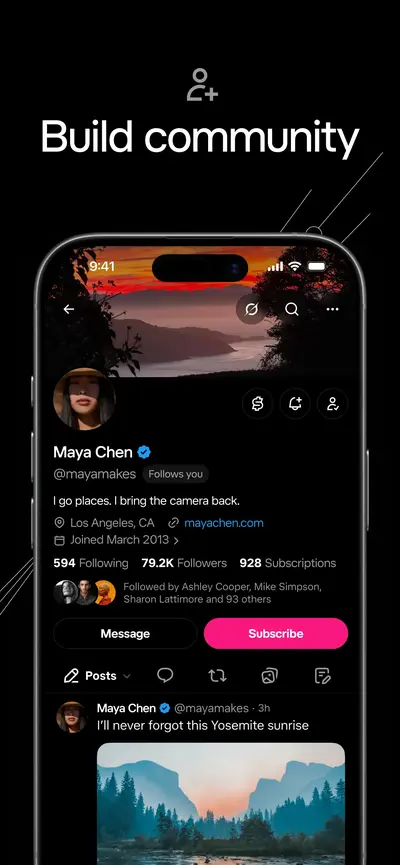 X app store screenshot 7 — News (iOS)