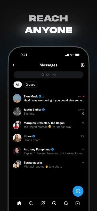 X app store screenshot 7 — News (iOS)