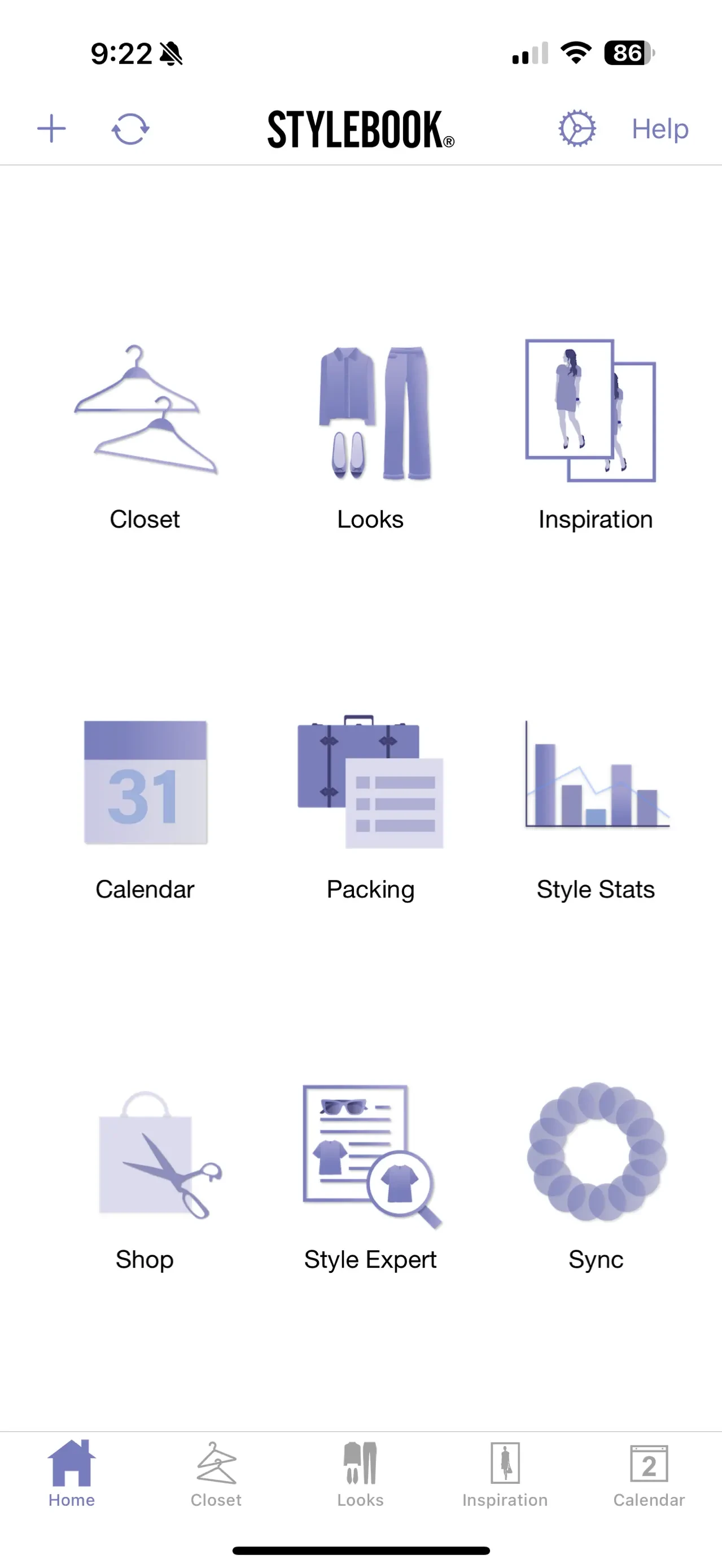 Stylebook app store screenshot 1 — Lifestyle (iOS)