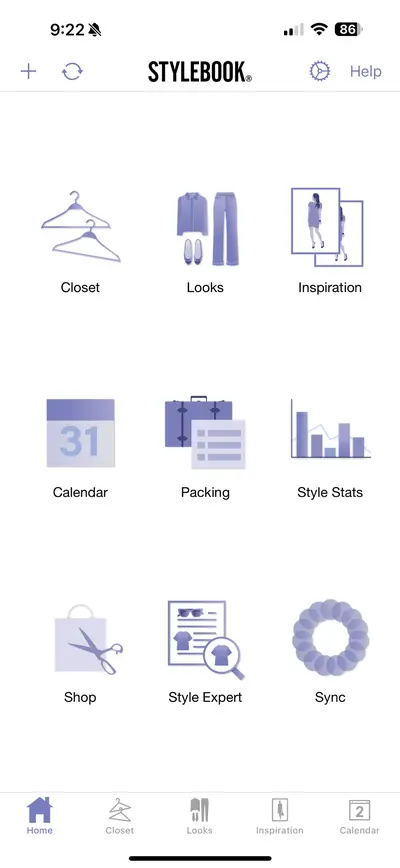 Stylebook app store screenshot 1 — Lifestyle (iOS)