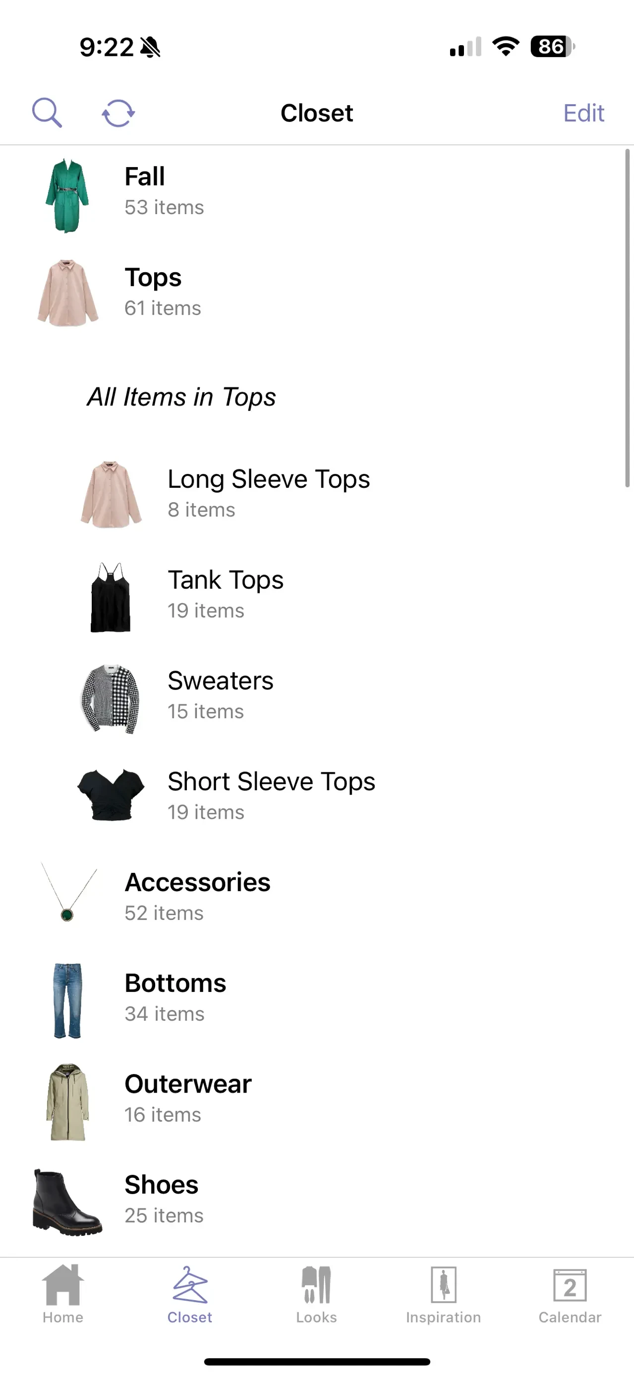 Stylebook app store screenshot 7 — Lifestyle (iOS)