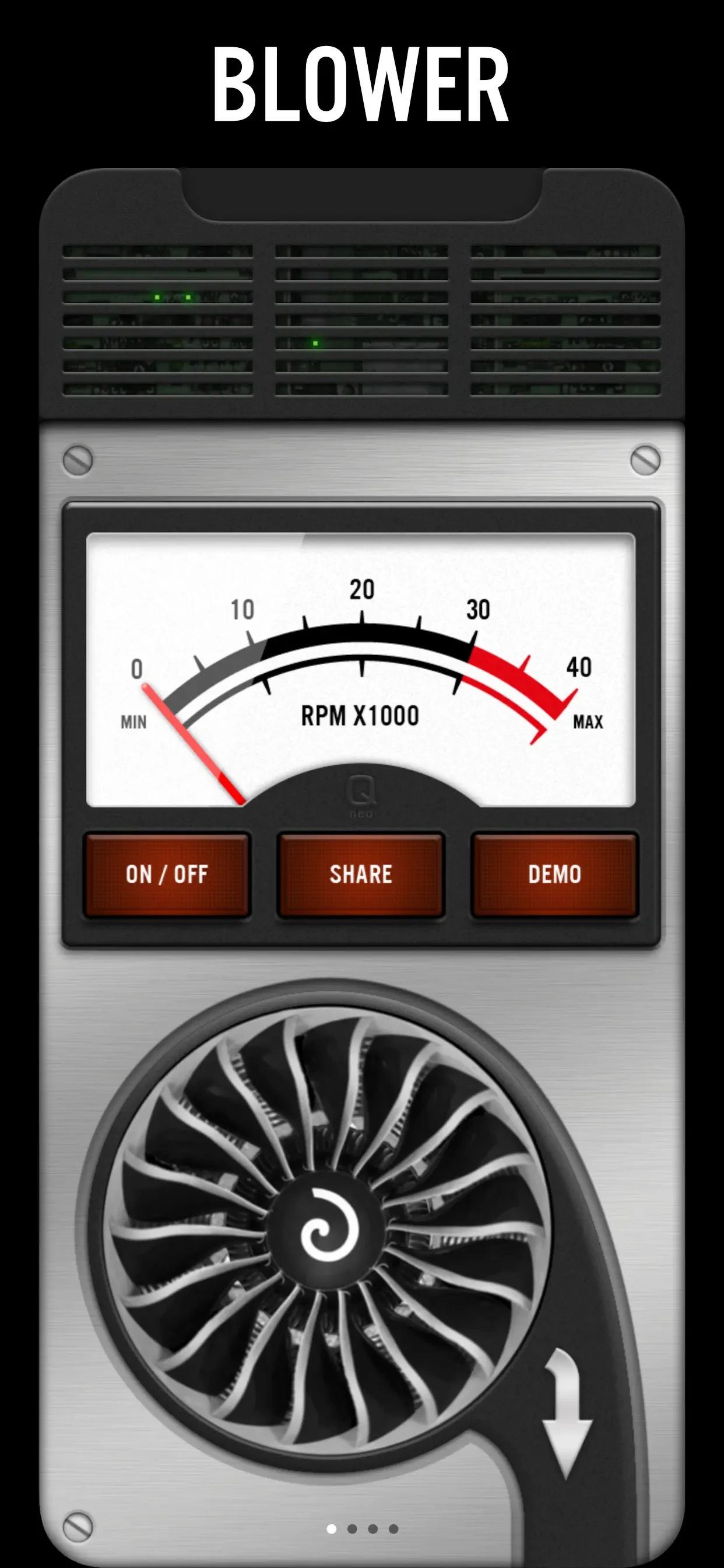 Blower app store screenshot 1 — Unknown (iOS)
