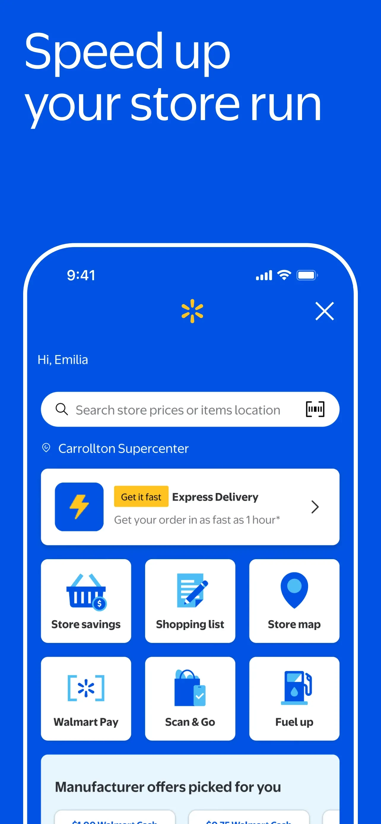 Walmart: Shopping & Savings app store screenshot 3 — Shopping (iOS)