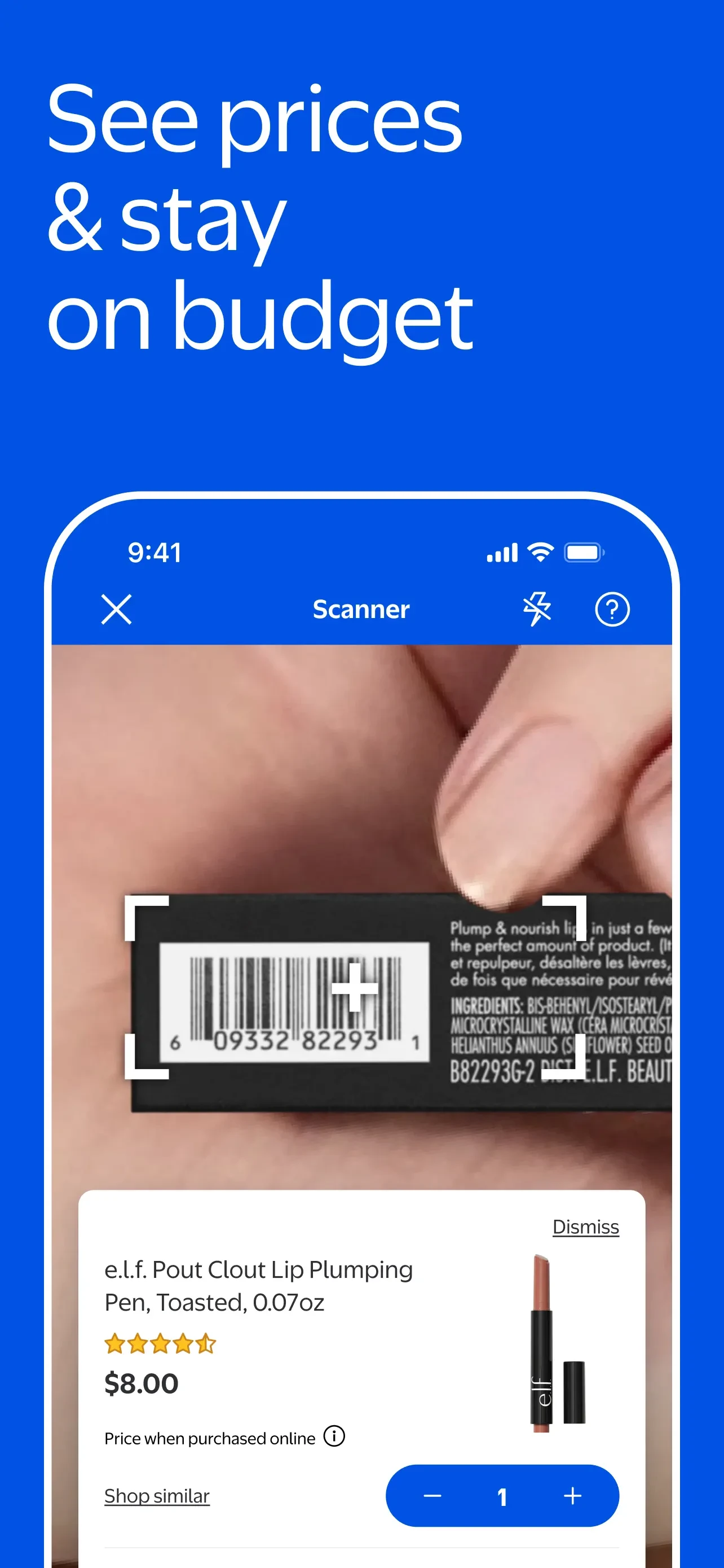 Walmart: Shopping & Savings app store screenshot 8 — Shopping (iOS)