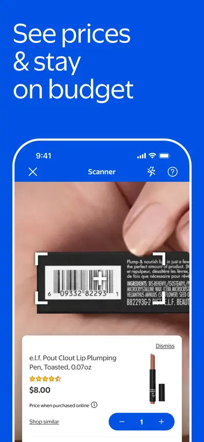 Walmart: Shopping & Savings app store screenshot 8 — Shopping (iOS)